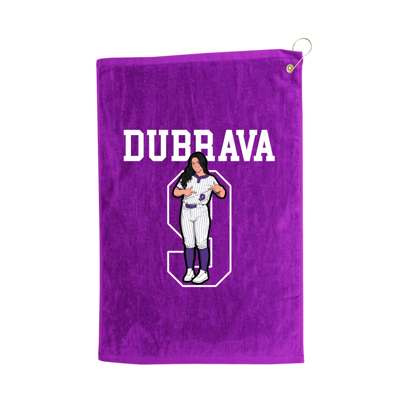 Golf Towel — Shirsey in Purple