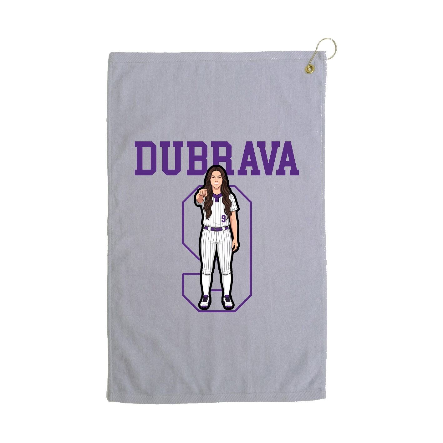 Golf Towel — Shirsey in Grey