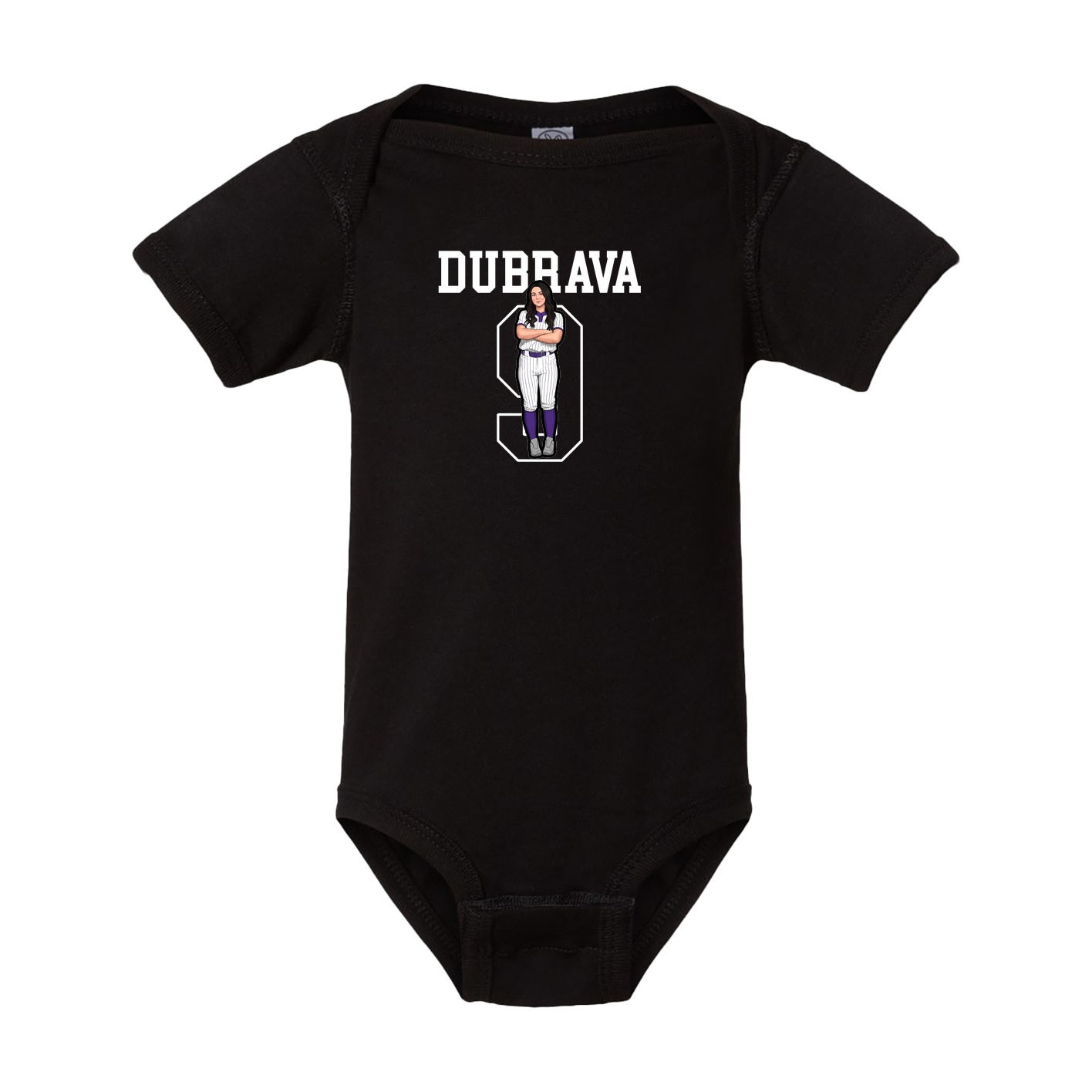 Baby Onesie — Shirsey in Black