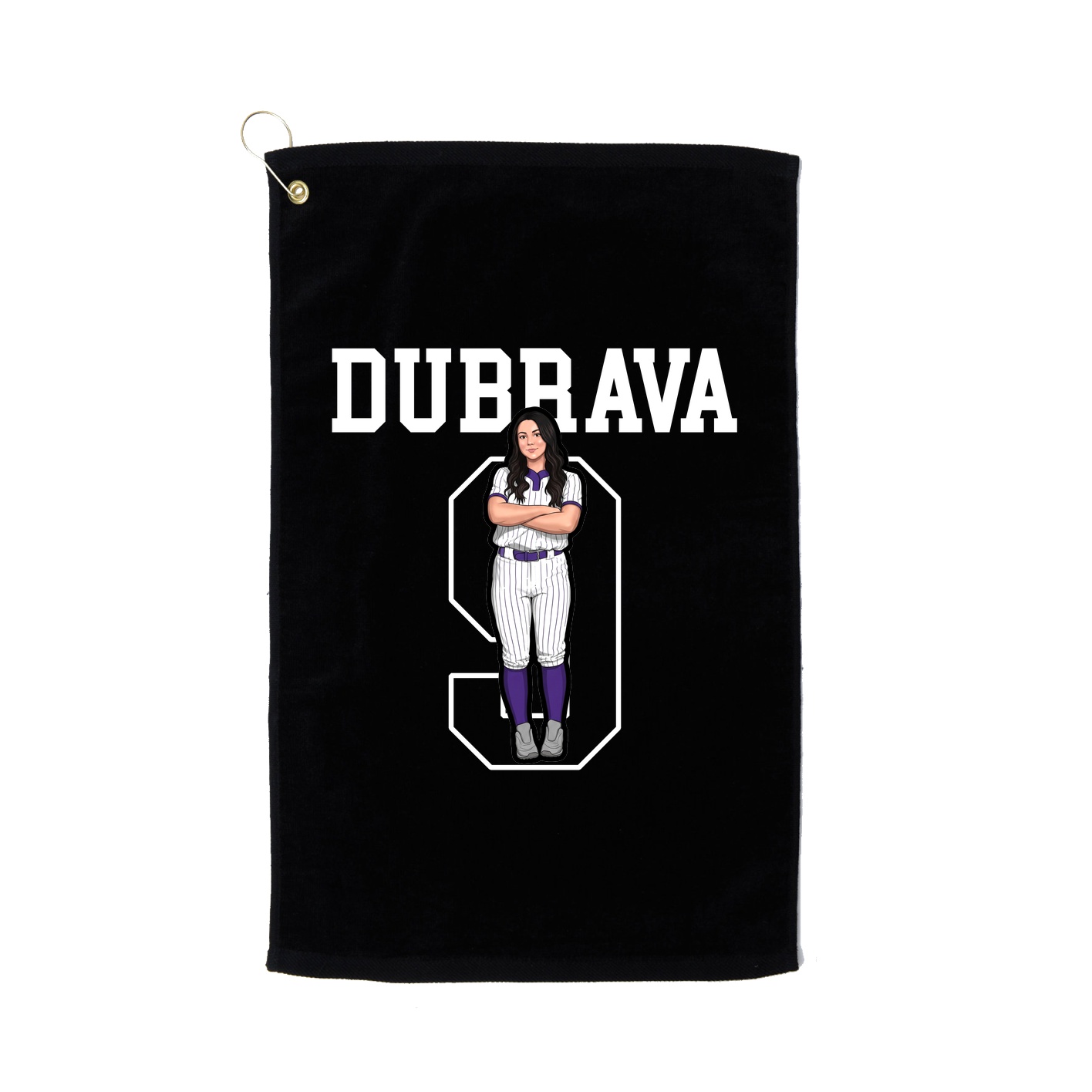 Golf Towel — Shirsey in Black