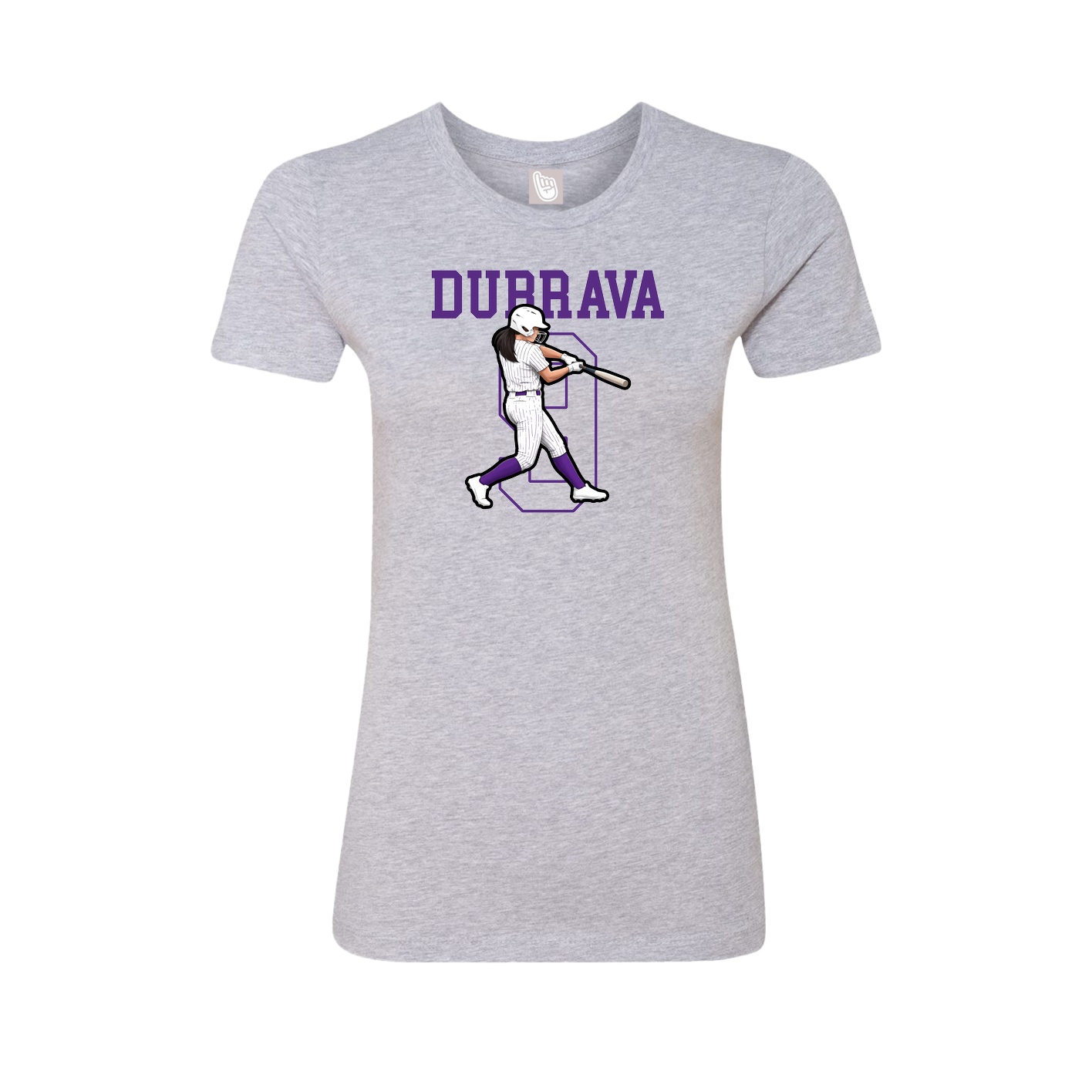 Fitted Women's Tee — Shirsey in Grey