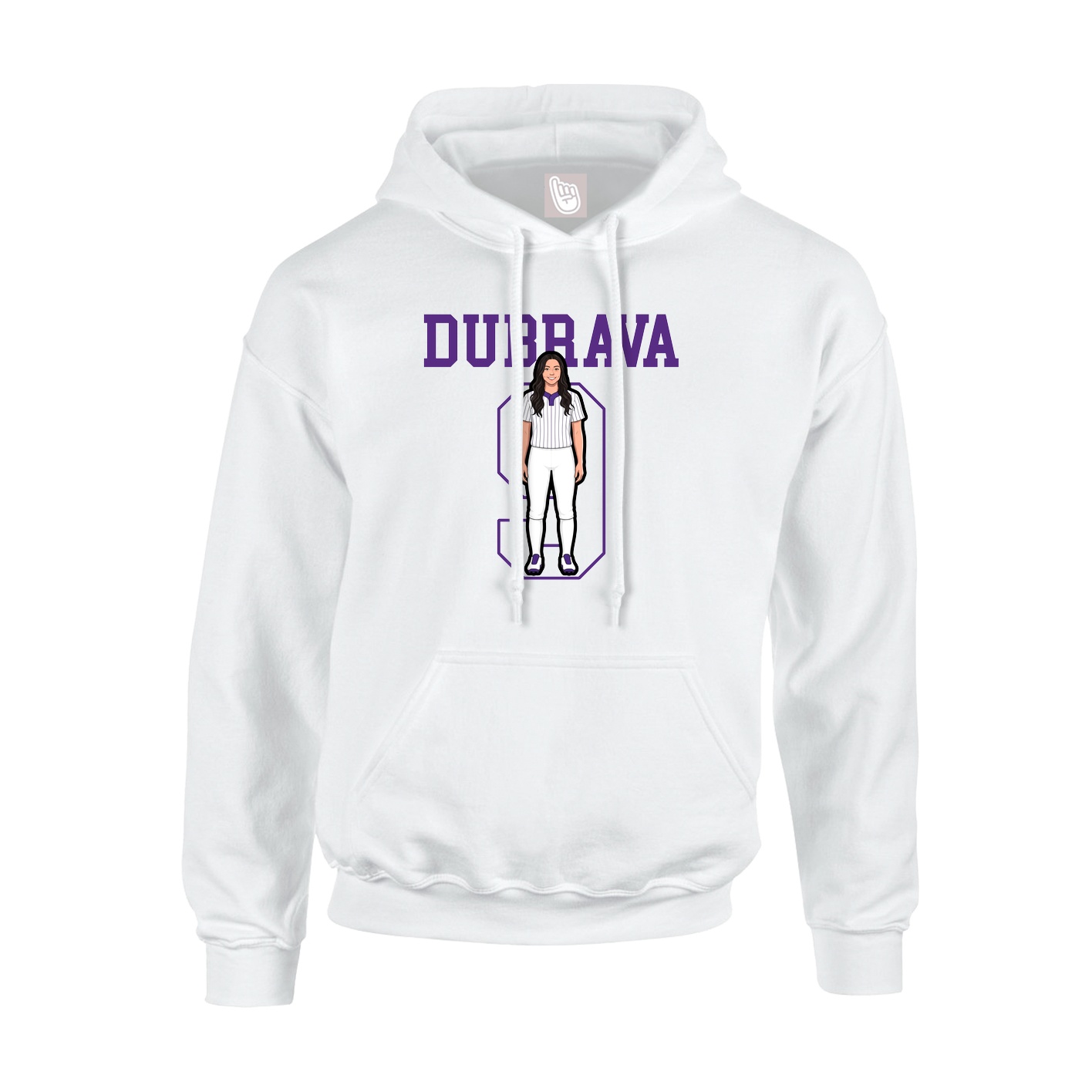Hoodie — Shirsey in White