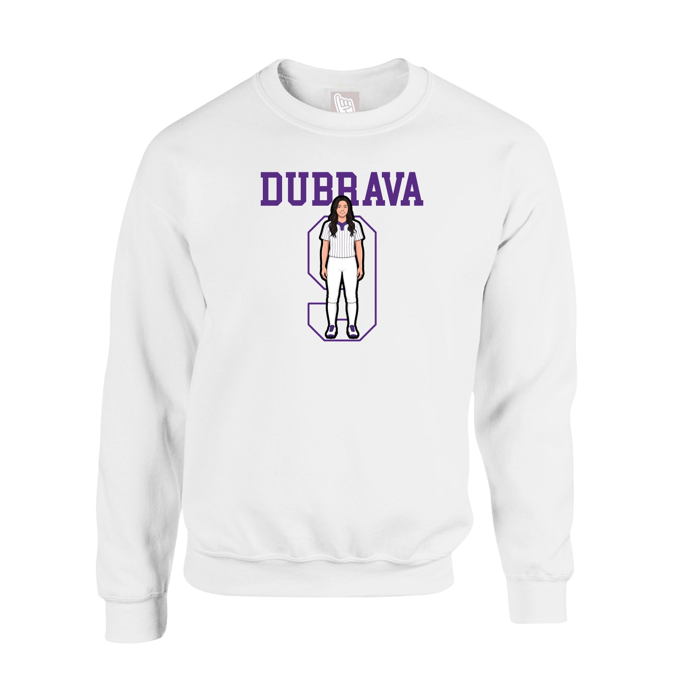 Fleece Crew — Shirsey in White