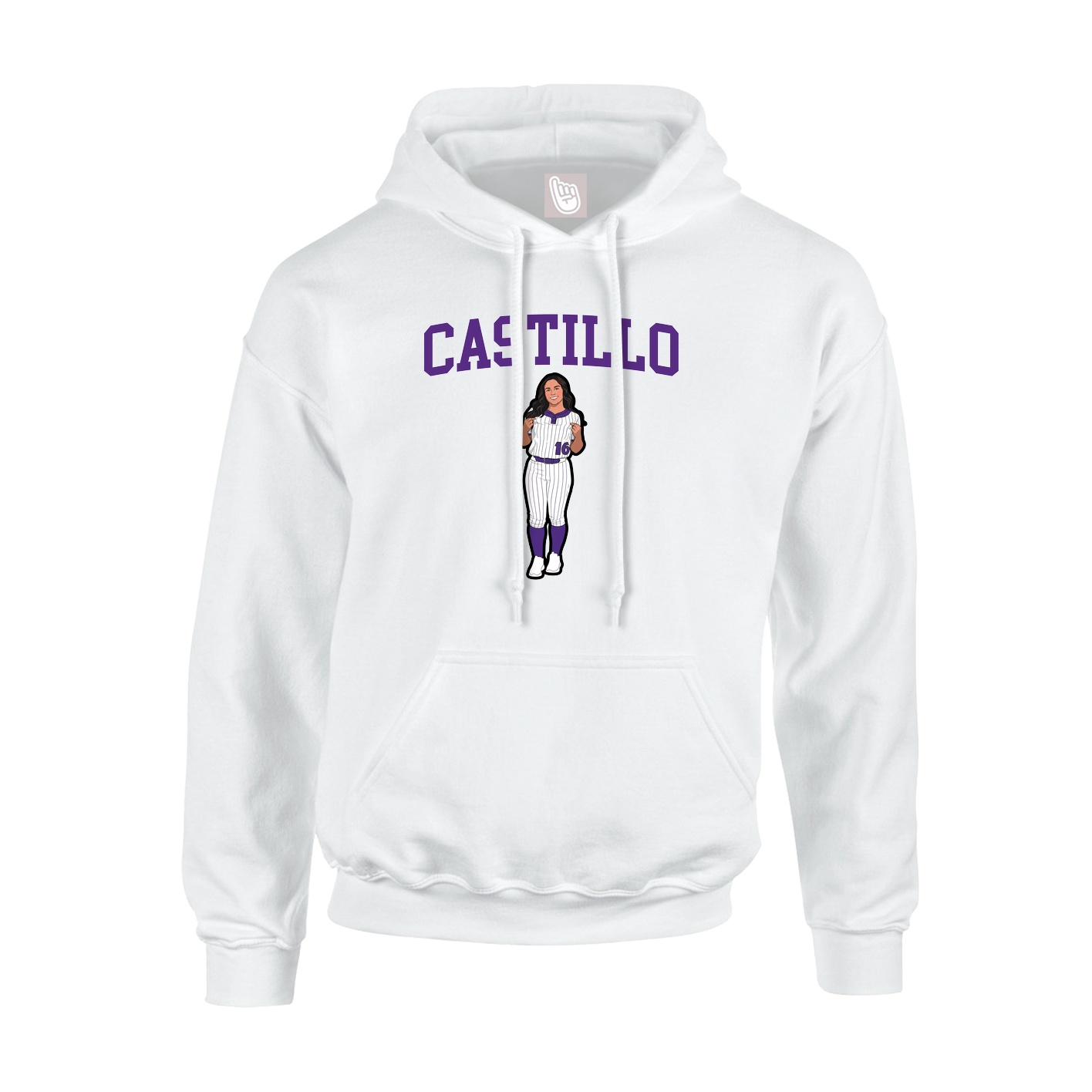 Youth Hoodie — Shirsey in White