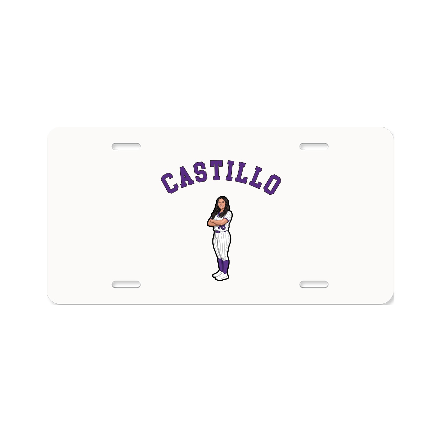 License Plate — Shirsey Arch in Classic