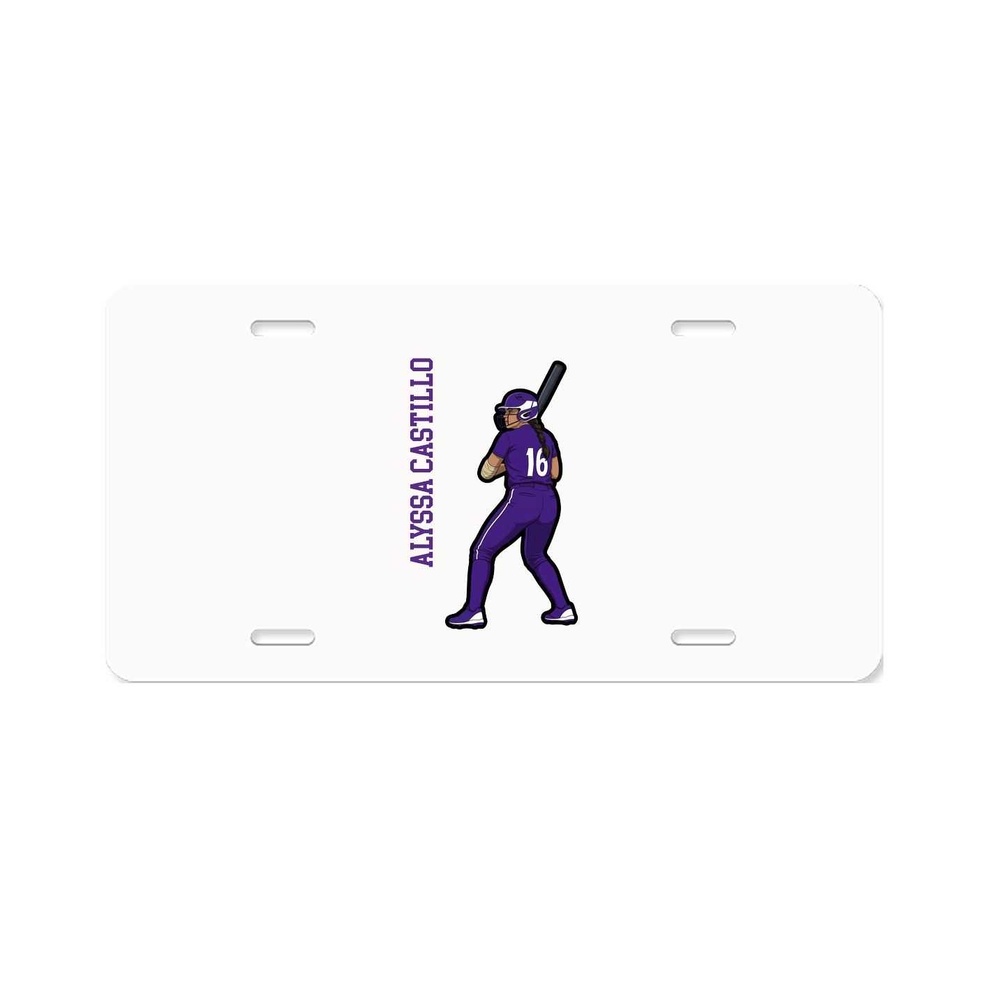 Aluminum License Plate