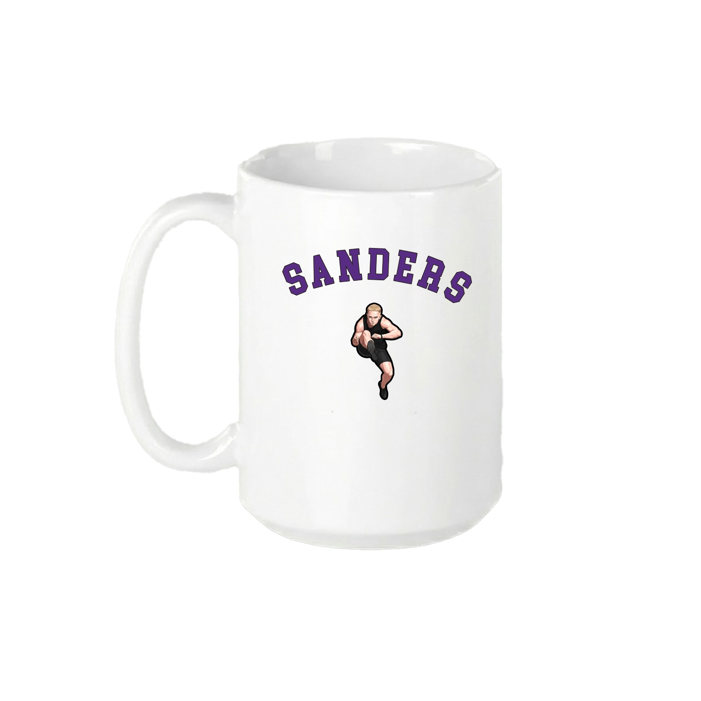 15oz Coffee Mug — Shirsey Arch in White