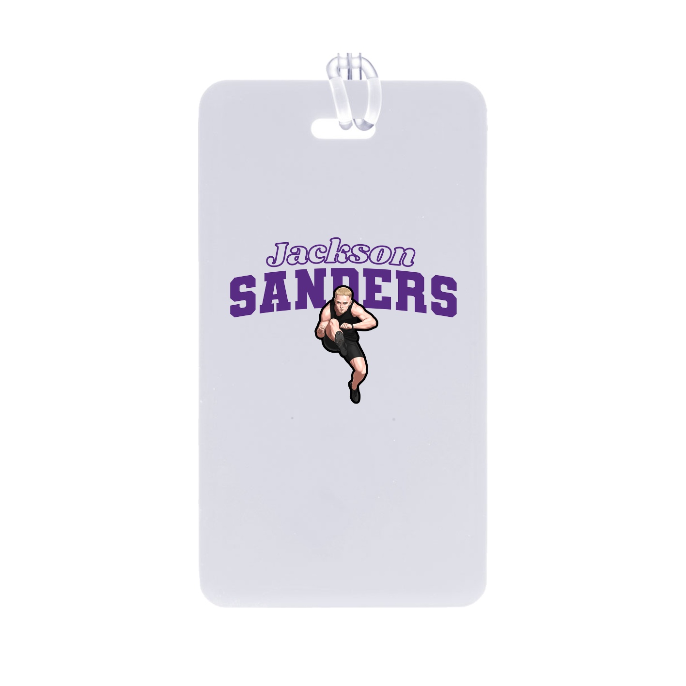 Bag Tag — Name Arch in Classic
