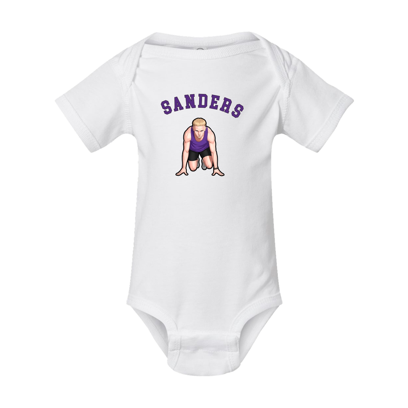 Baby Onesie — Shirsey Arch in White