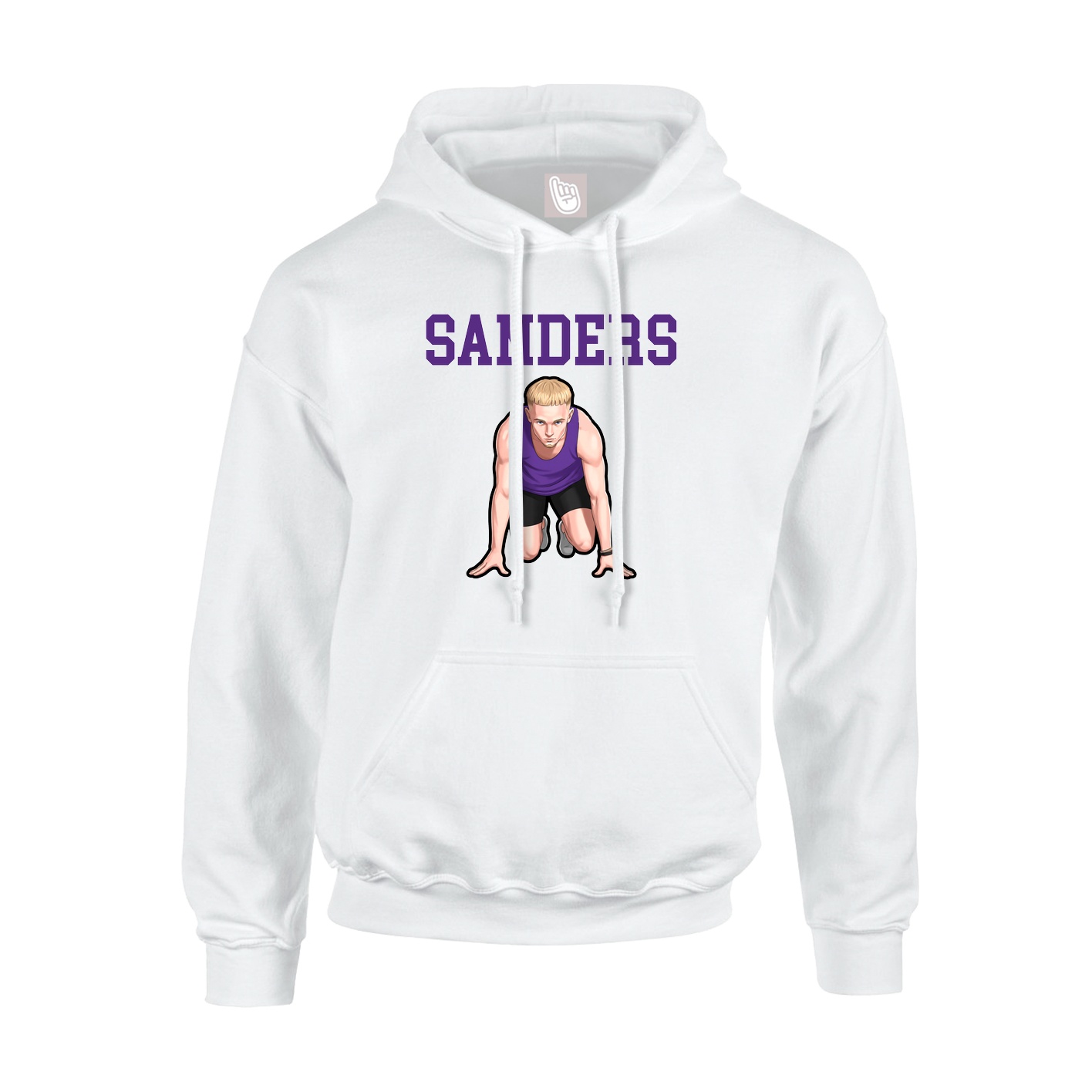 Youth Hoodie — Shirsey in White