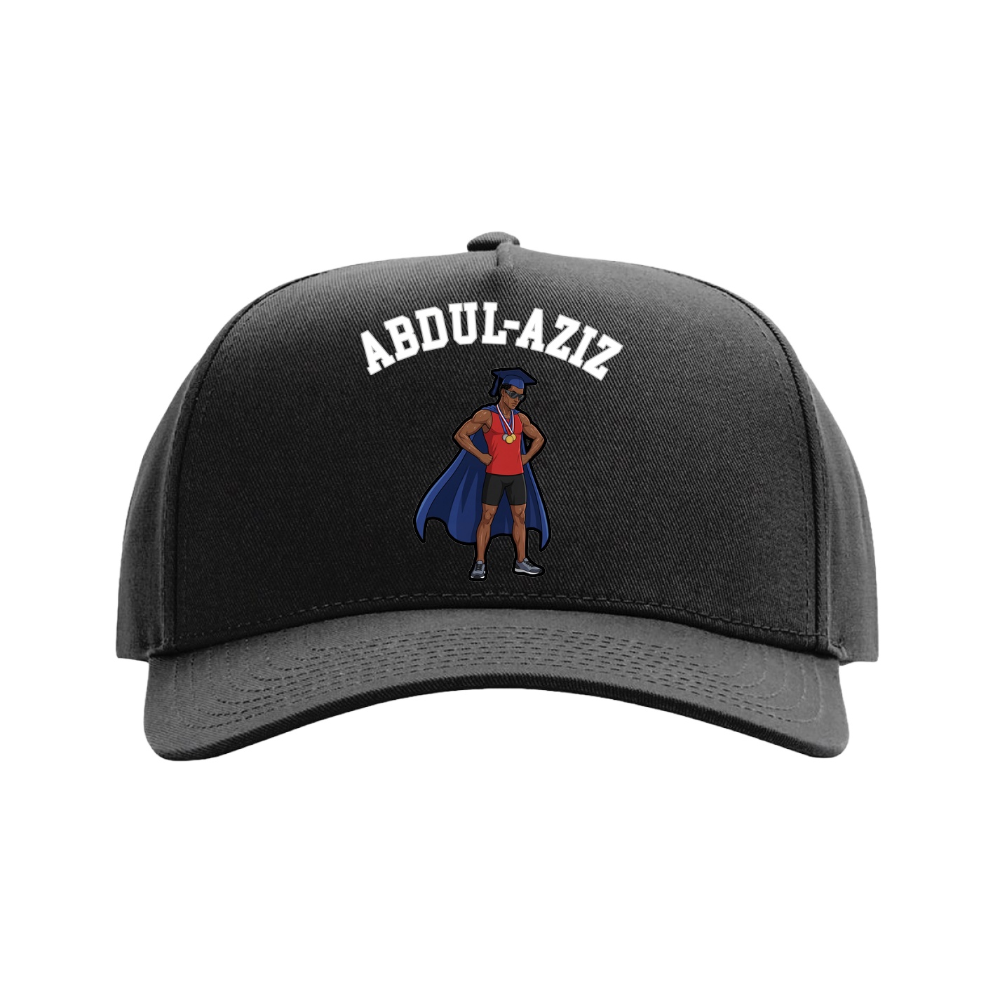 Full Fabric Five-Panel Champ Cap