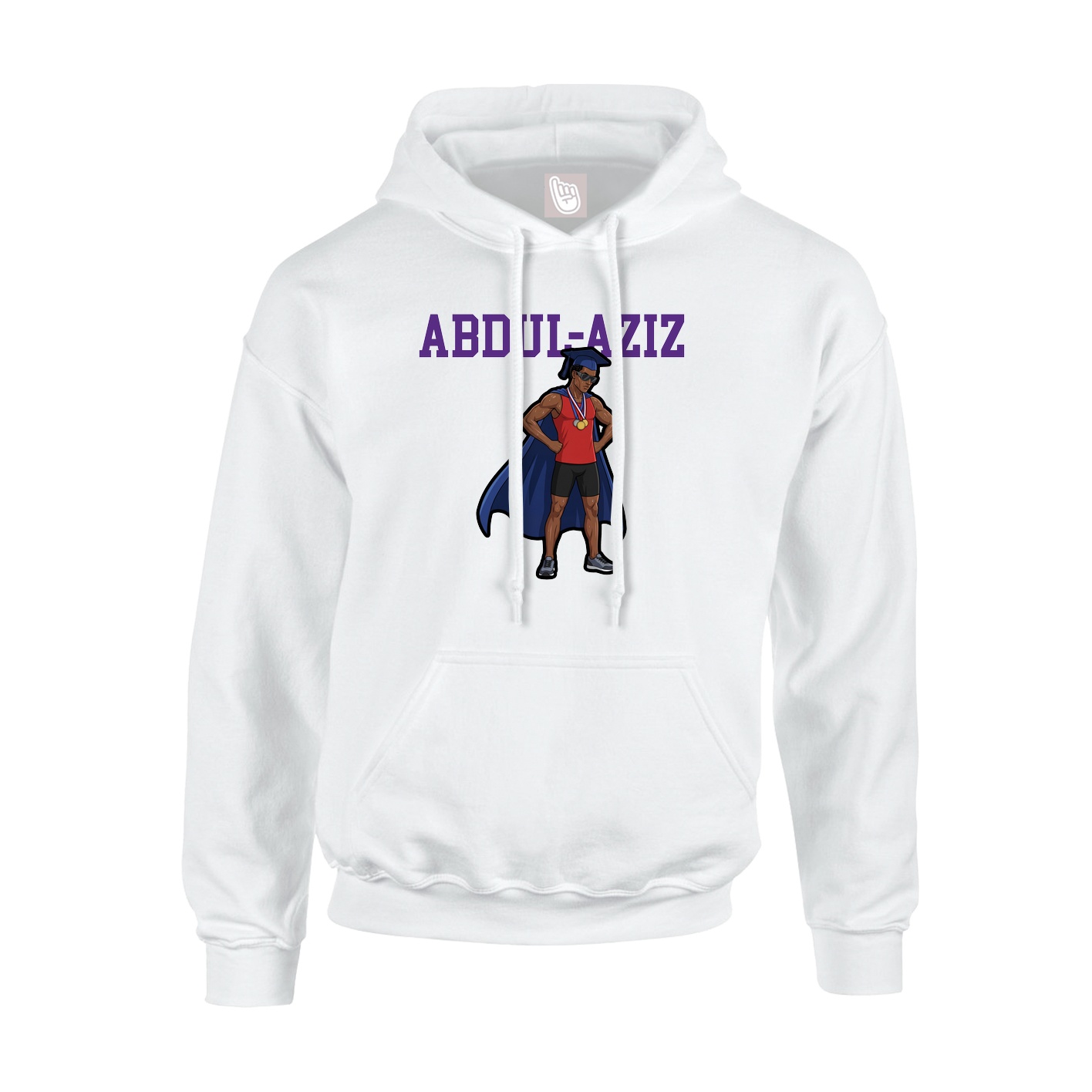 Hoodie — Shirsey in White