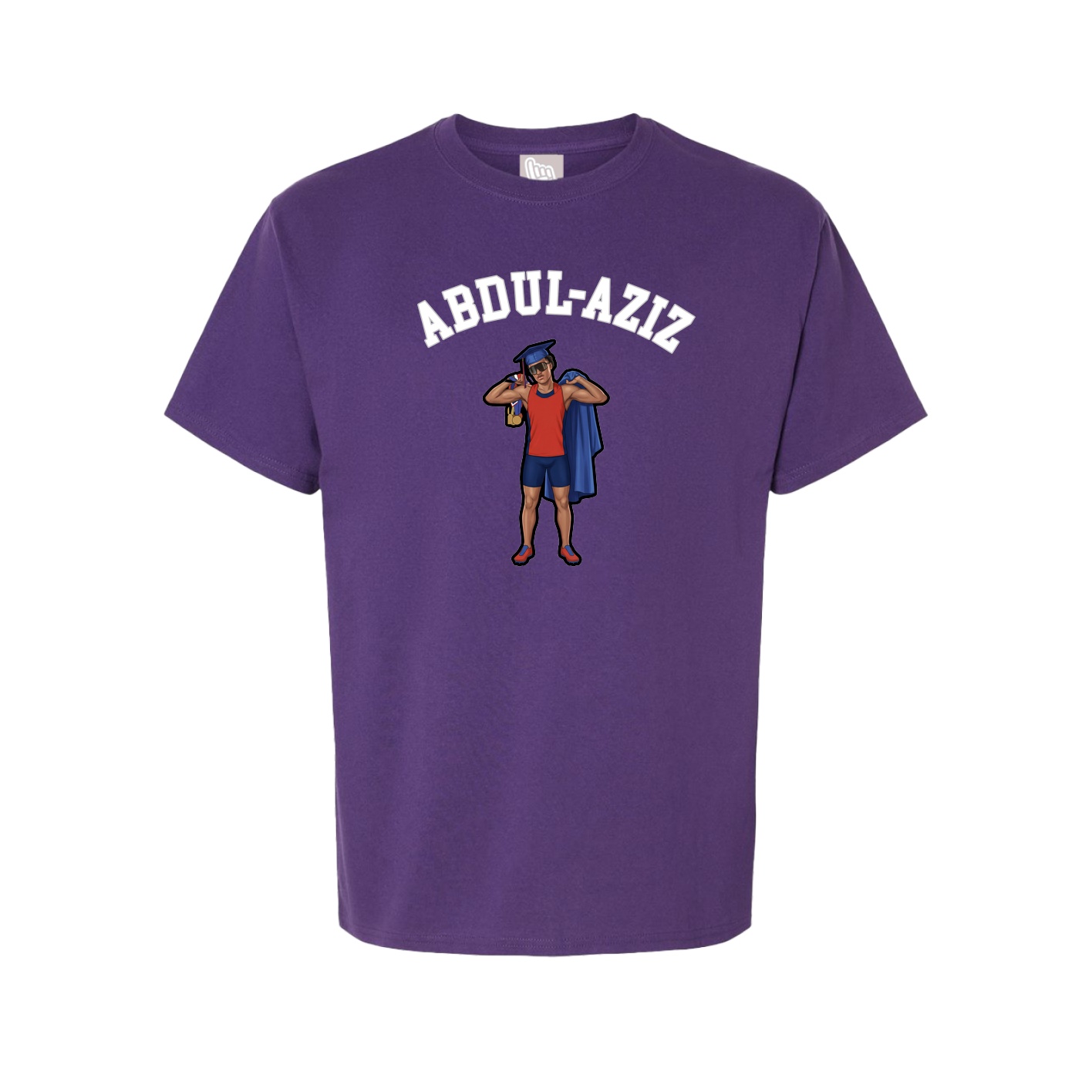 Youth Tee — Shirsey Arch in Purple