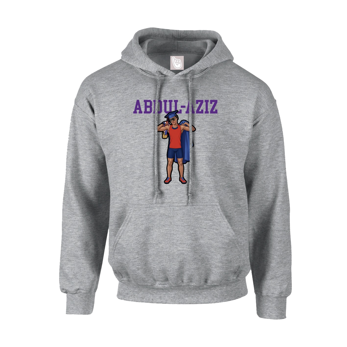 Hoodie — Shirsey in Grey