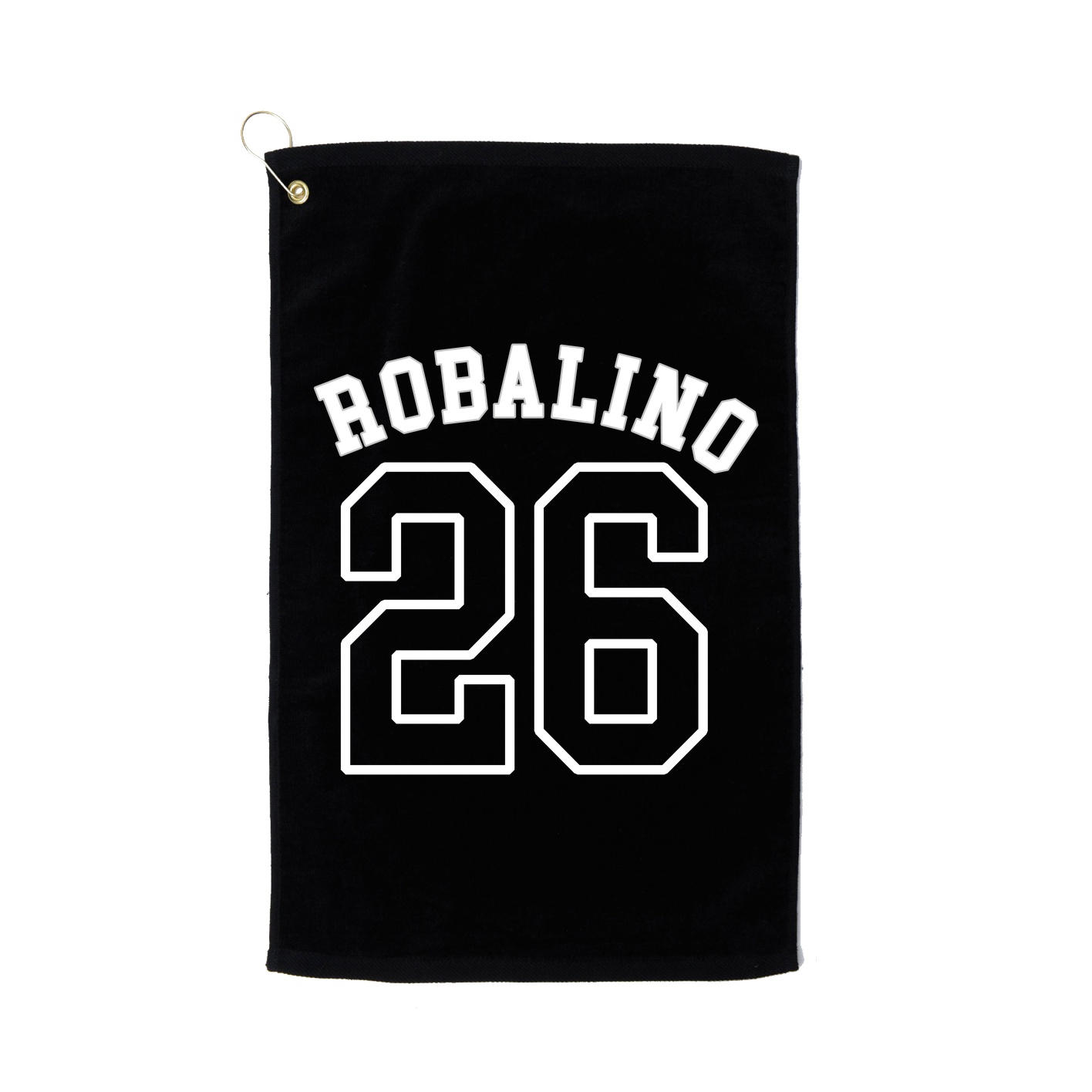 Golf Towel — Shirsey Arch in Black