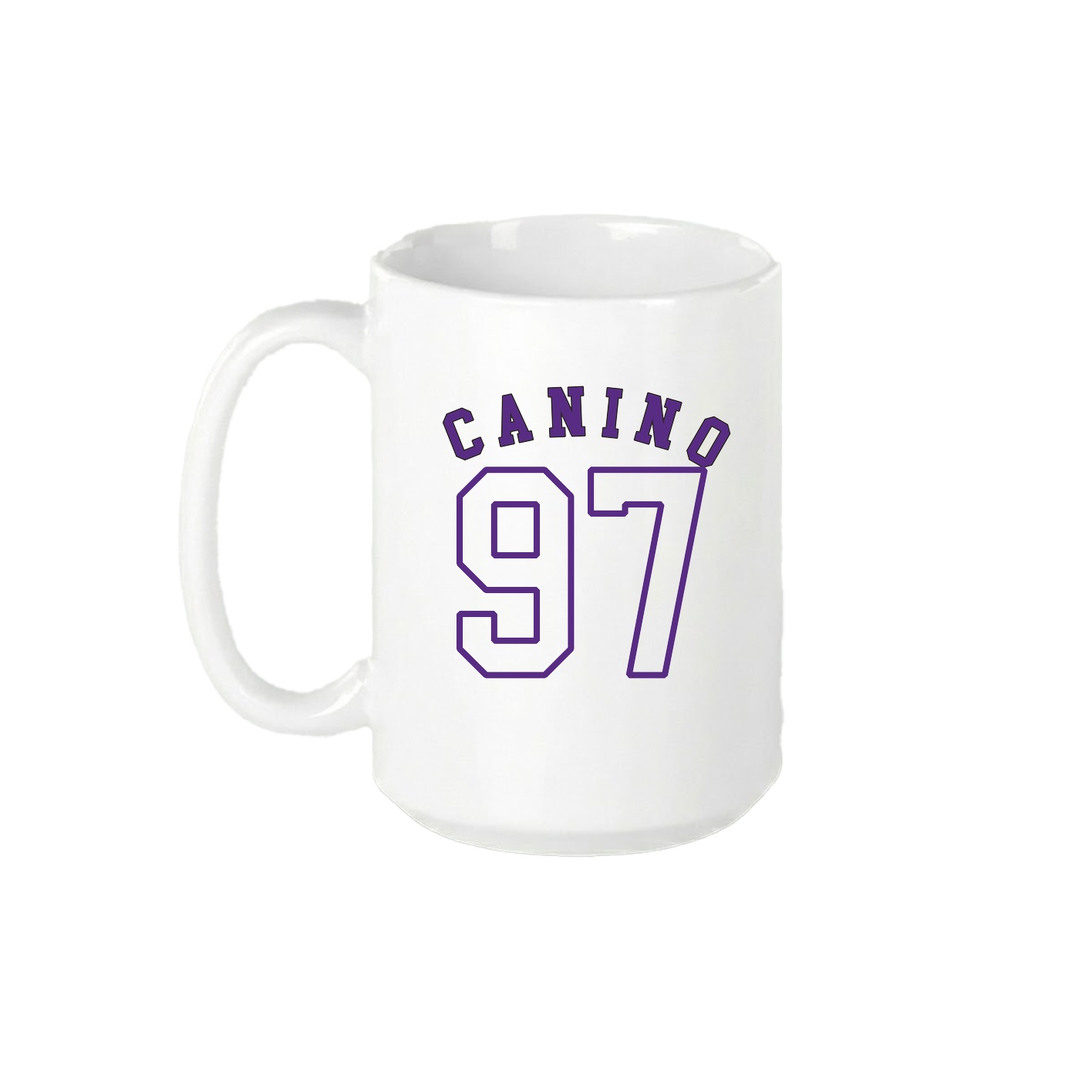 15oz Coffee Mug — Shirsey Arch in White