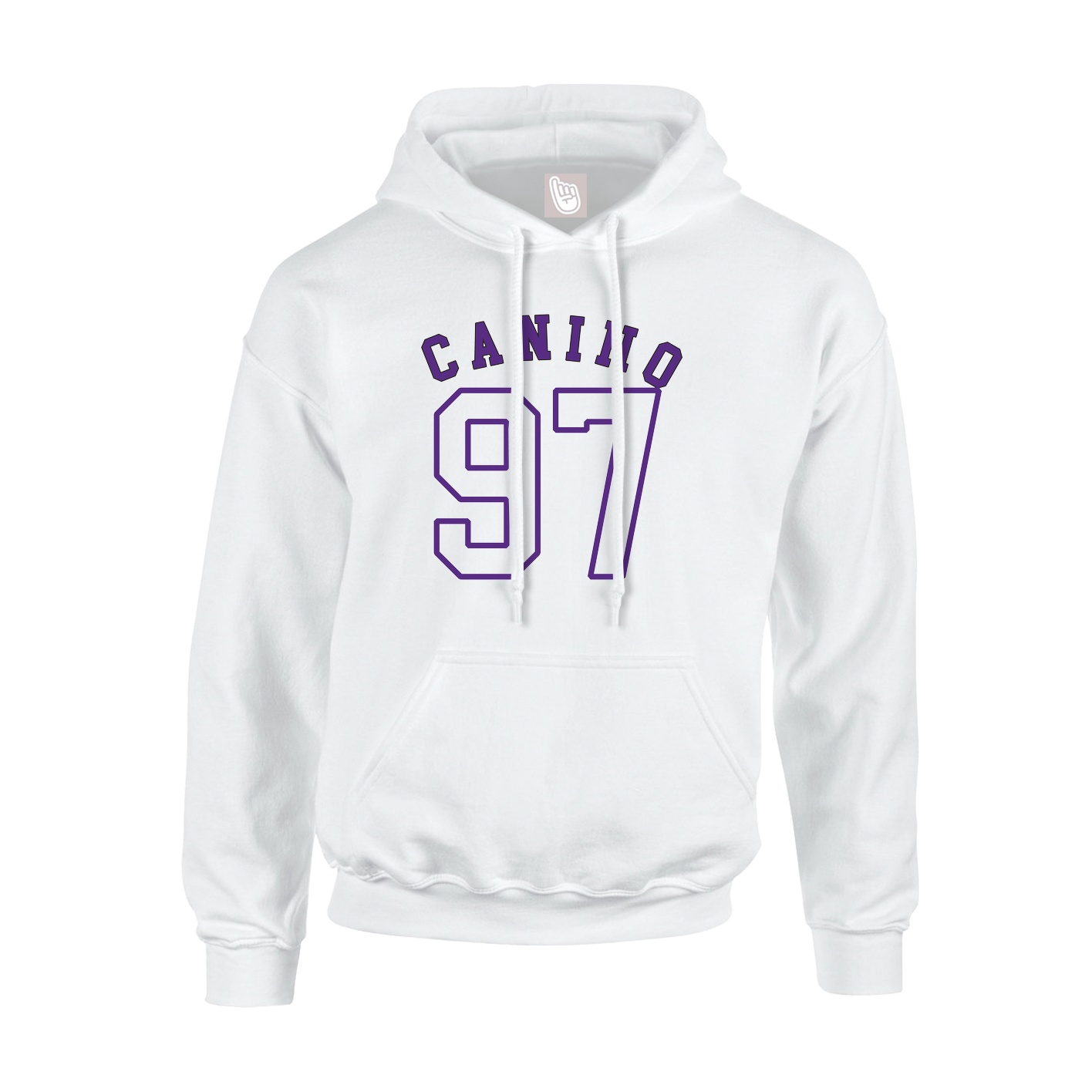 Hoodie — Shirsey Arch in White