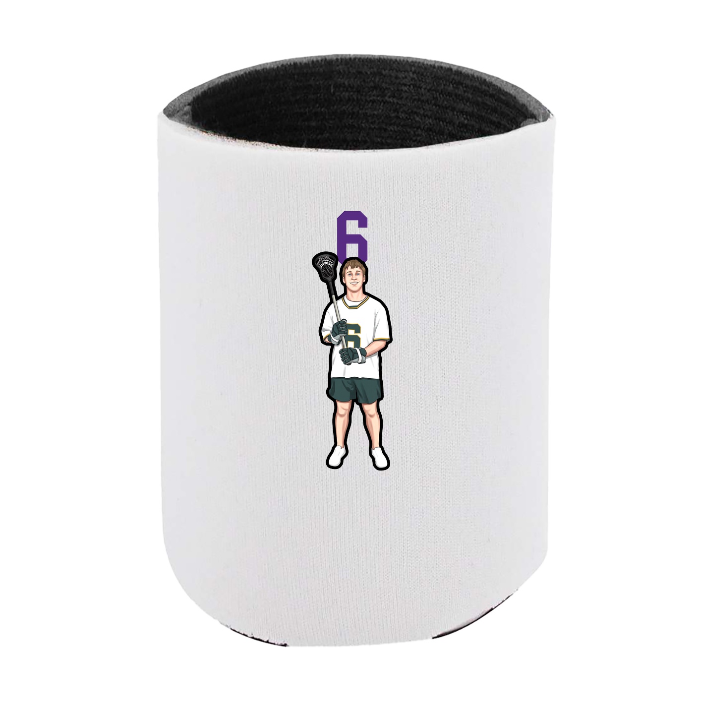 Can Holder — Number Top in White
