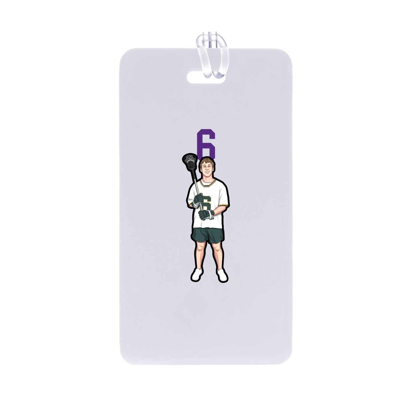 Bag Tag — Number Top in Classic