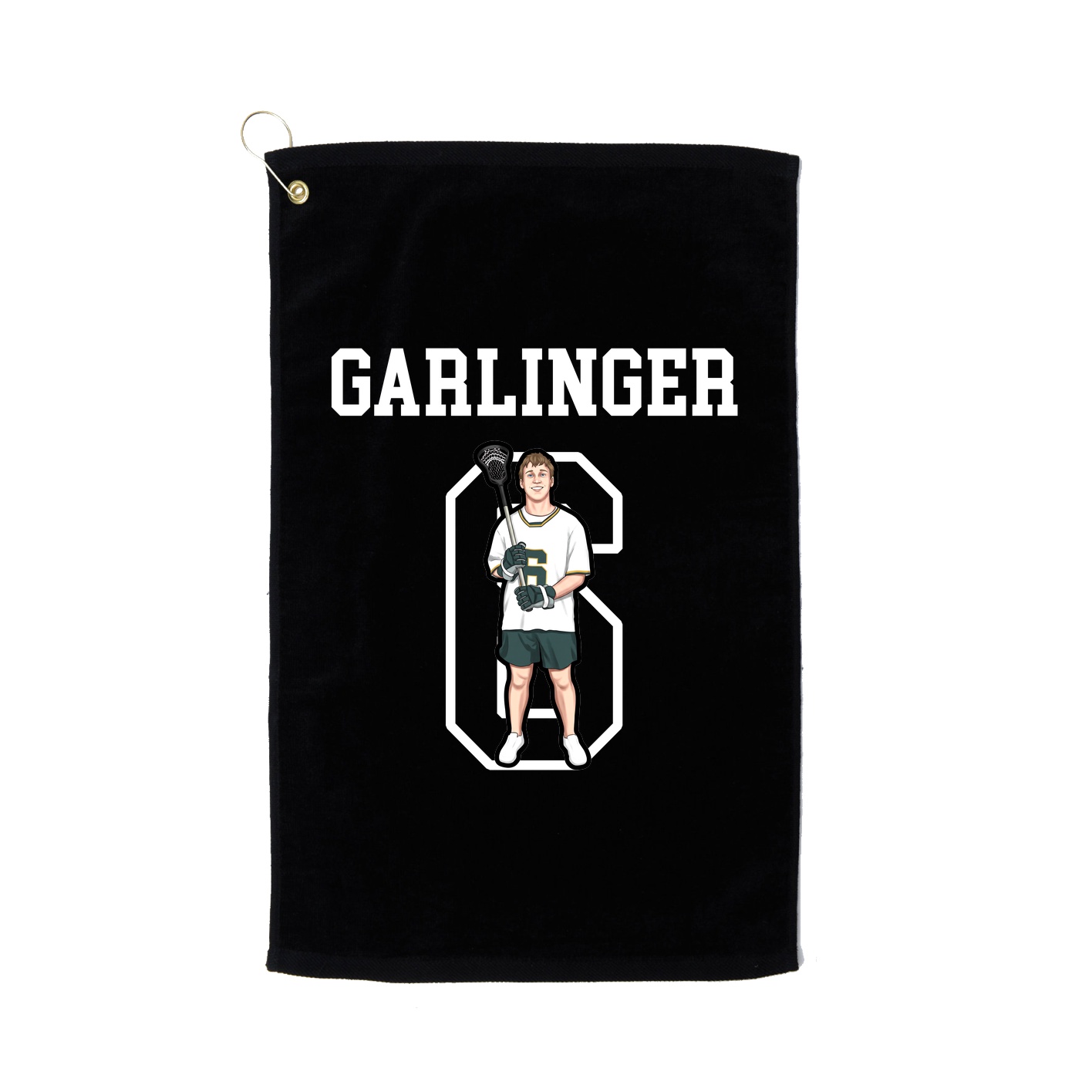 Golf Towel — Shirsey in Black