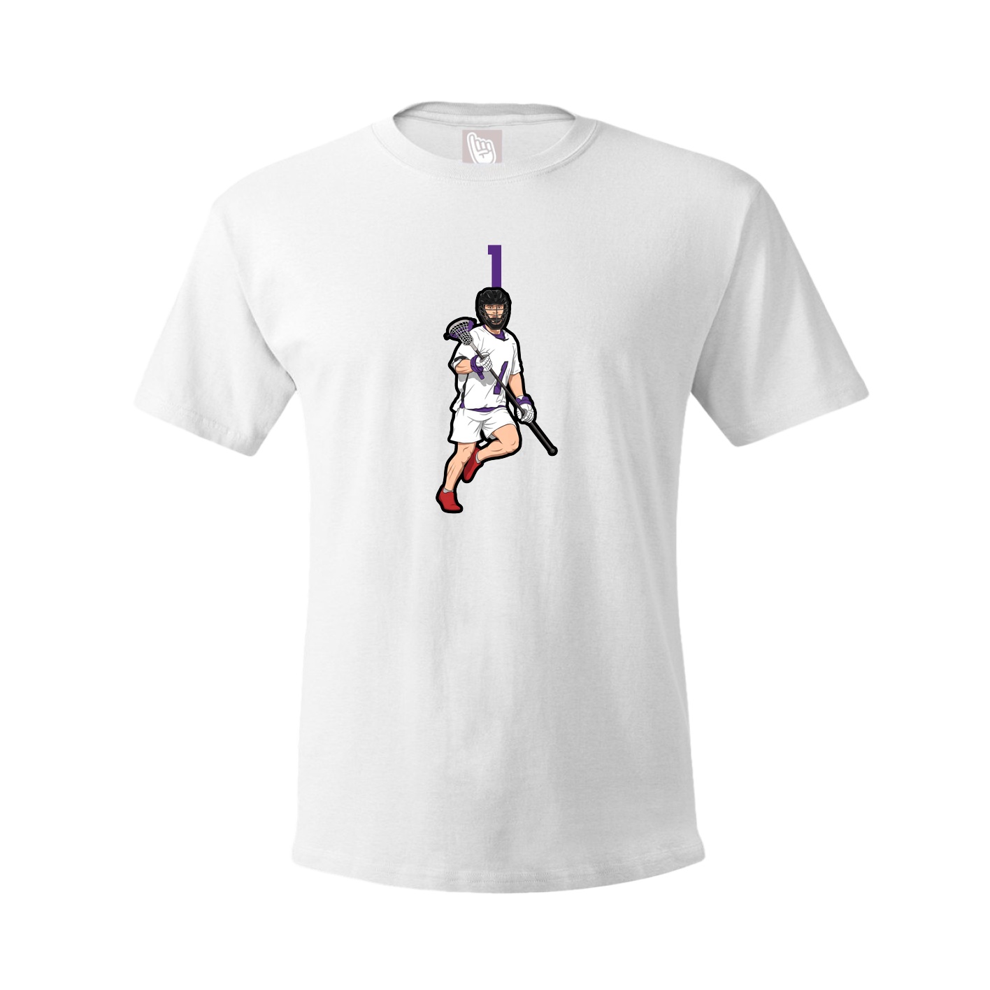Tee — Number Top in White