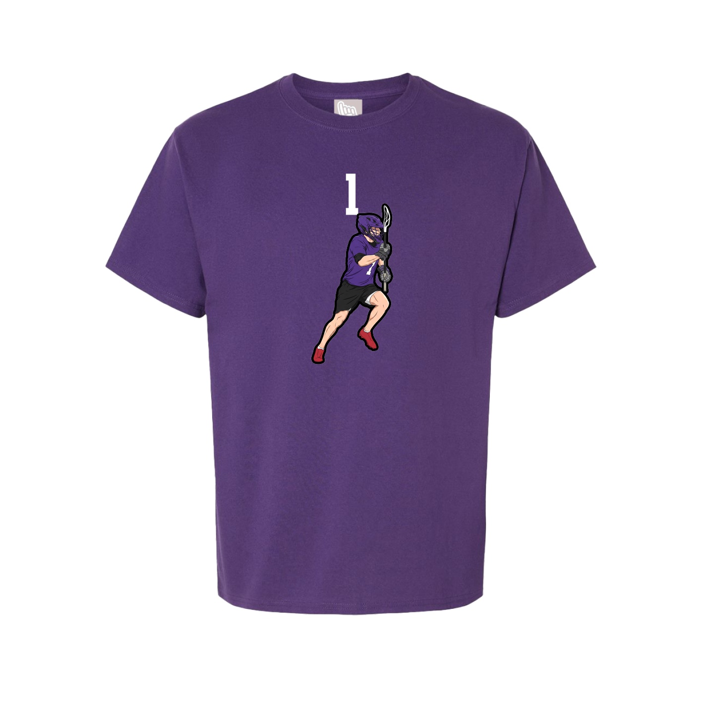 Tee — Number Top in Purple