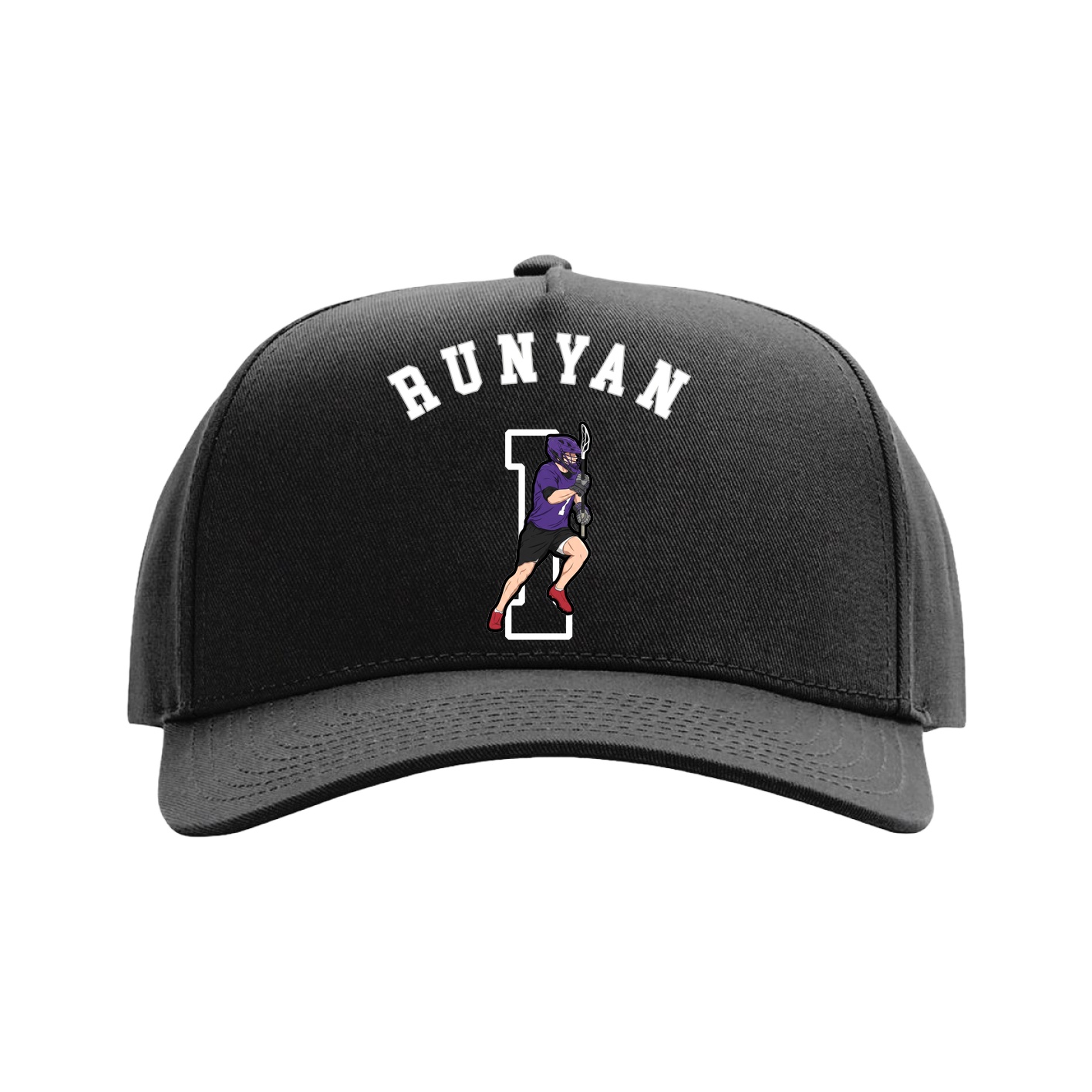 Full Fabric Five-Panel Champ Cap