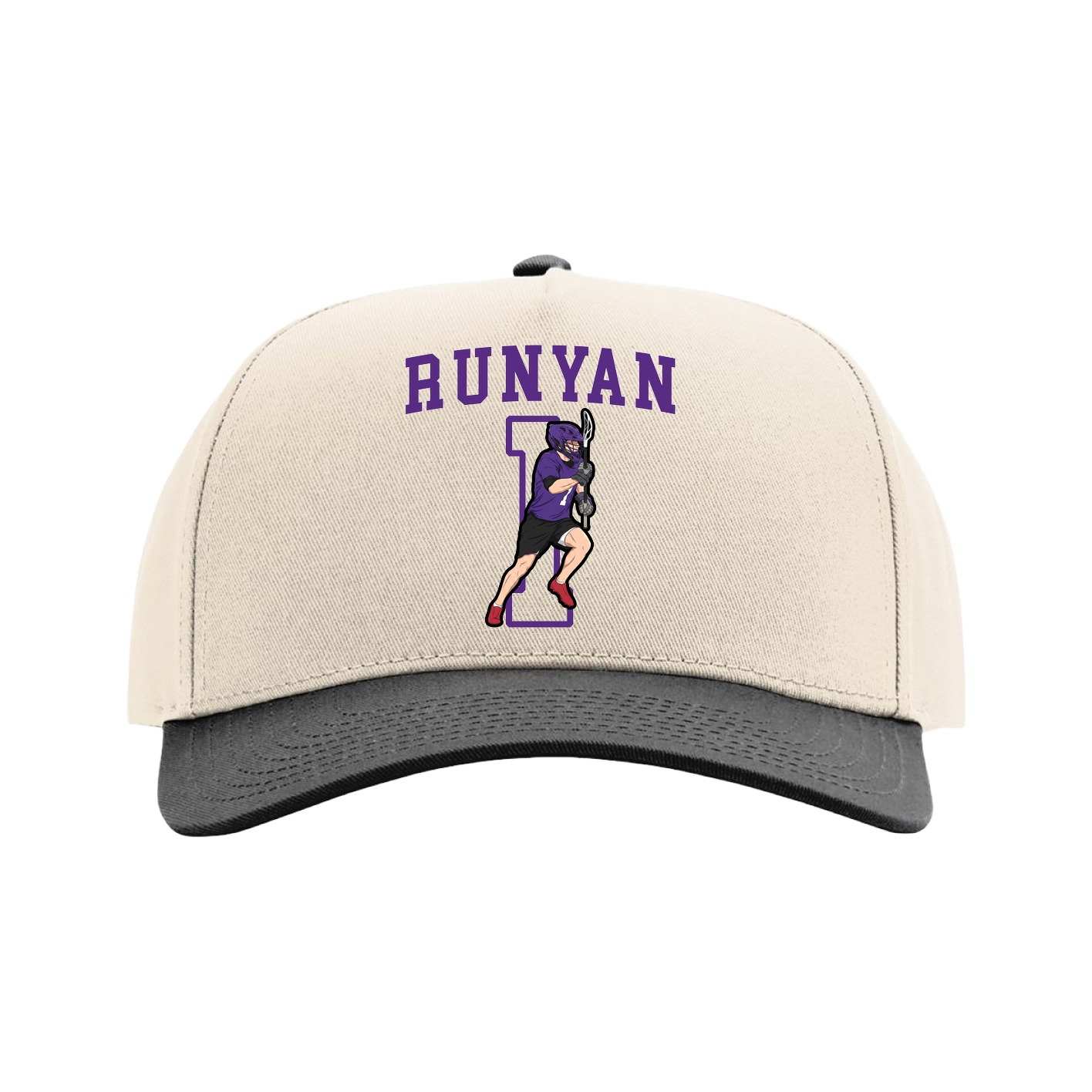 Full Fabric Five-Panel Champ Cap