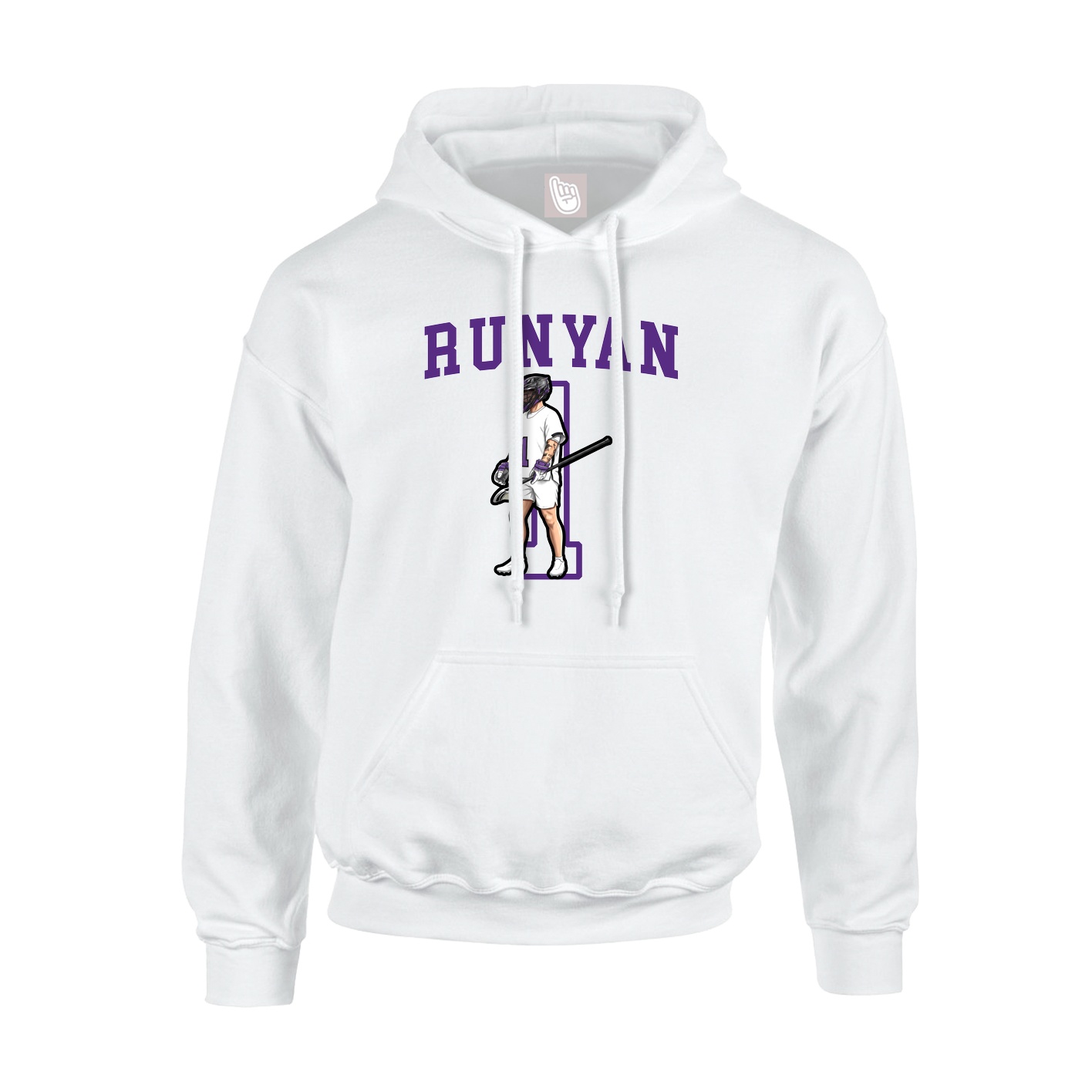 Hoodie — Shirsey in White