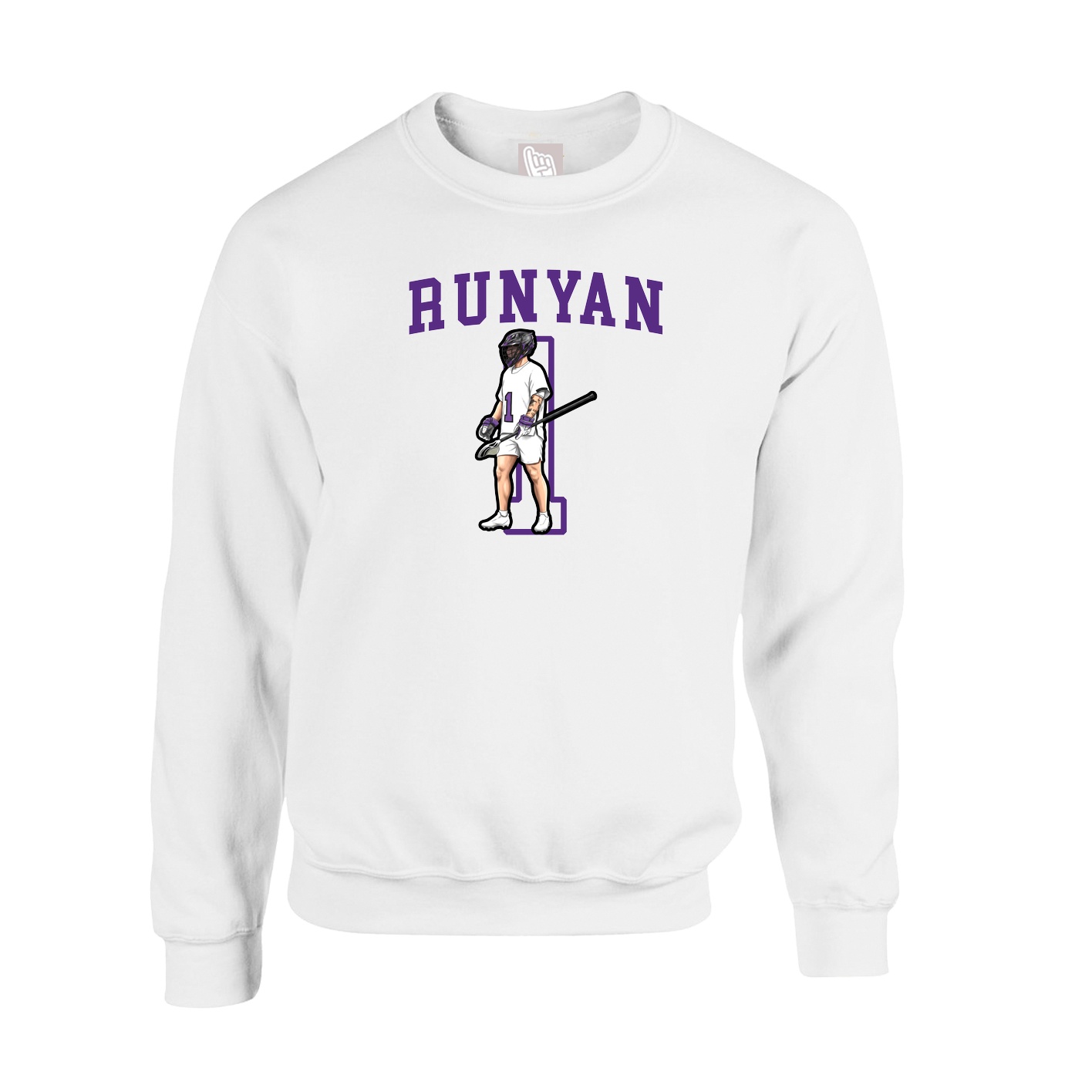 Fleece Crew — Shirsey in White