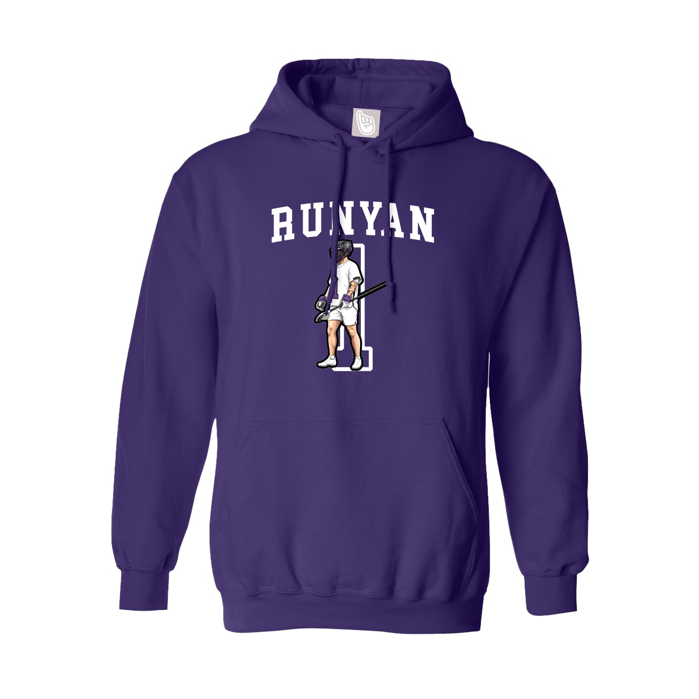 Youth Hoodie — Shirsey in Purple