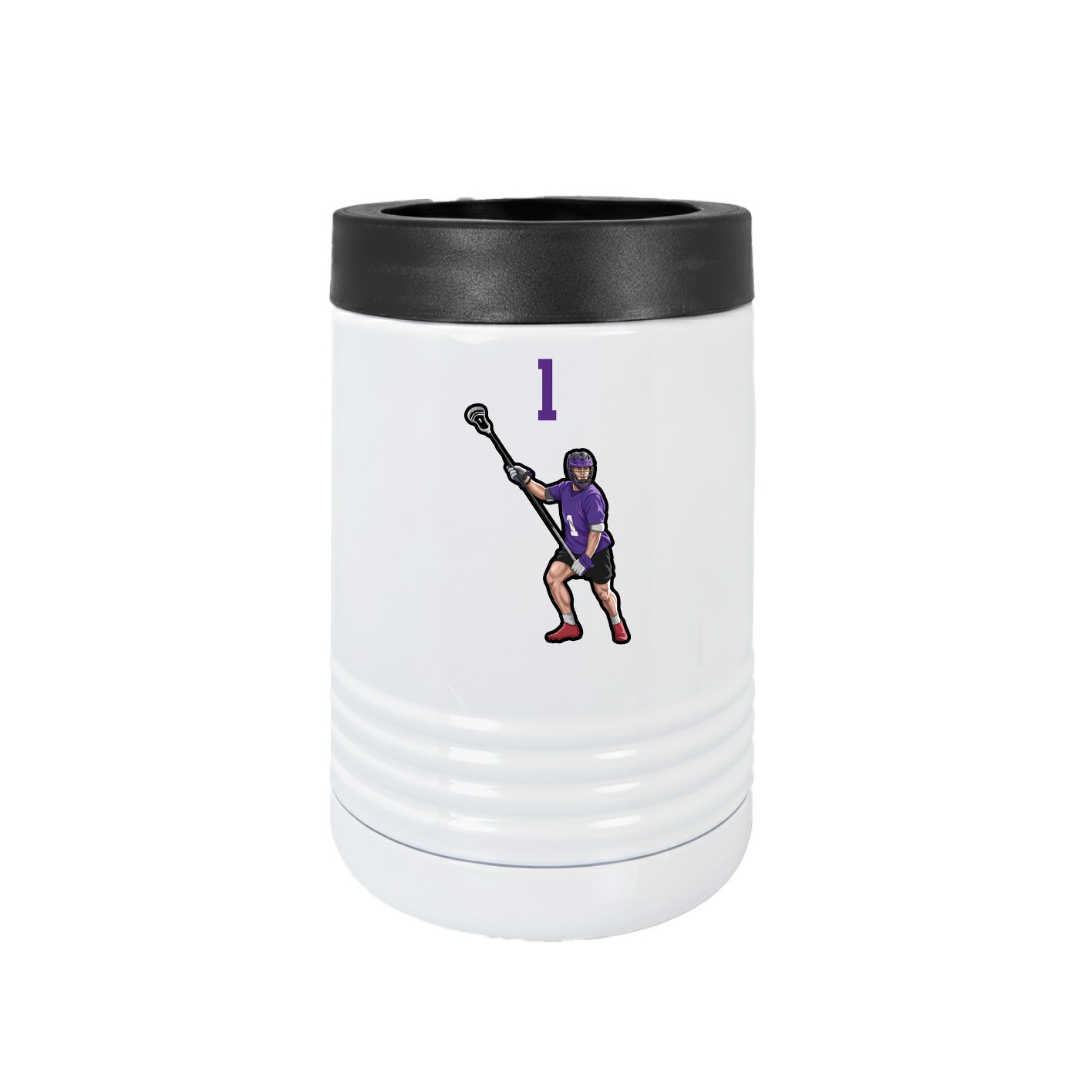 Beverage Holder — Number Top in White