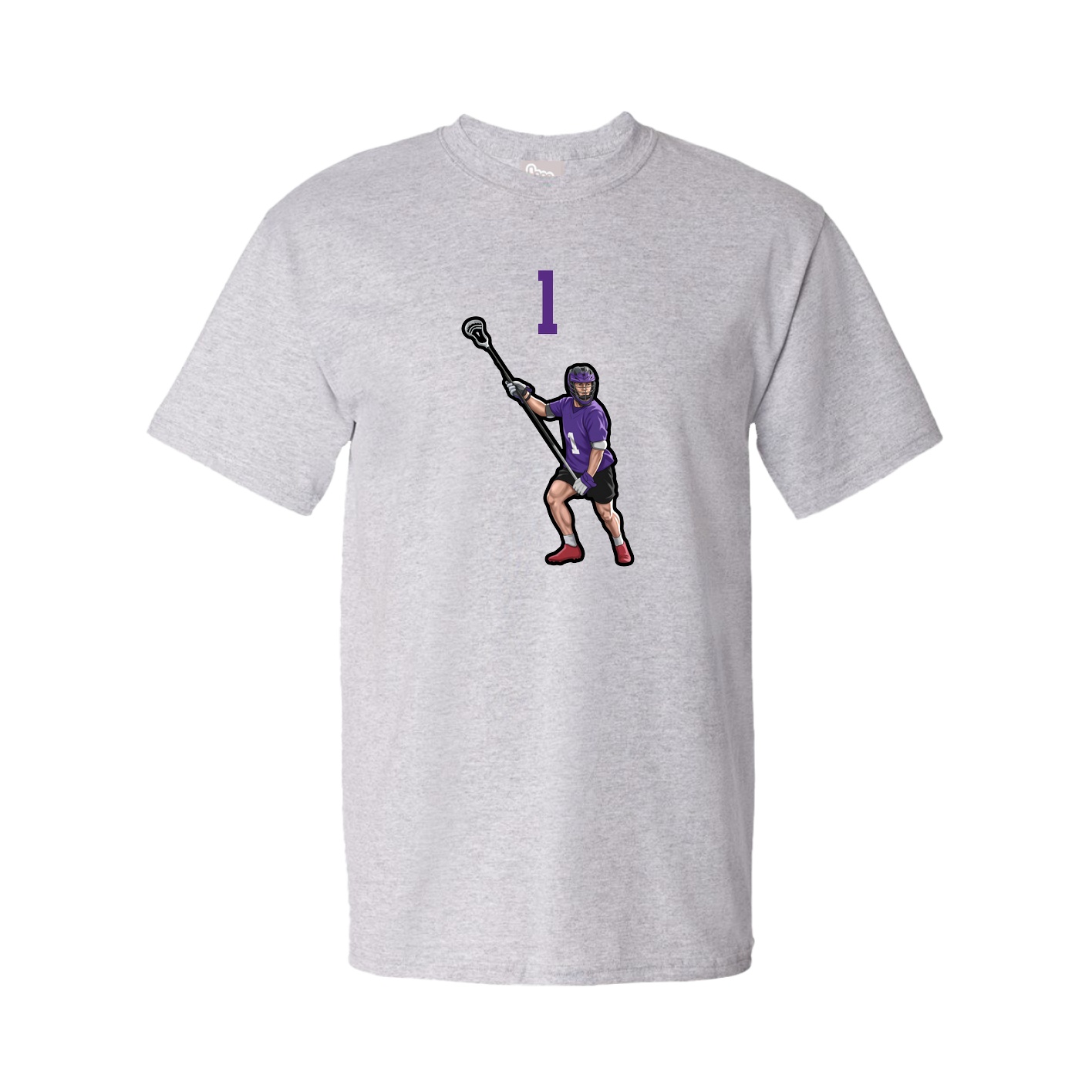 Tee — Number Top in Grey