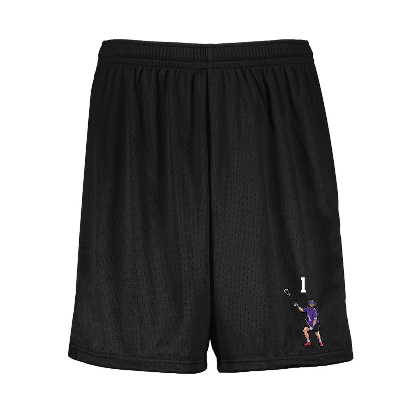 Shorts — Number Top in Black