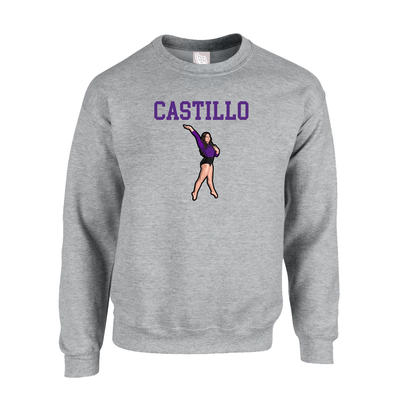 Fleece Crew — Shirsey in Grey