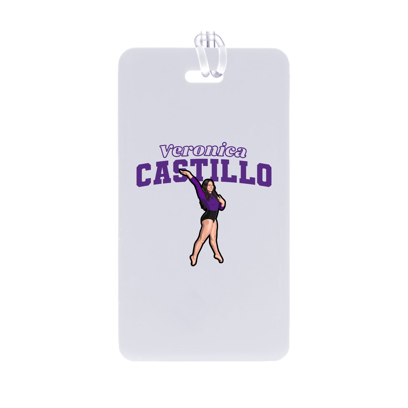 Bag Tag — Name Arch in Classic