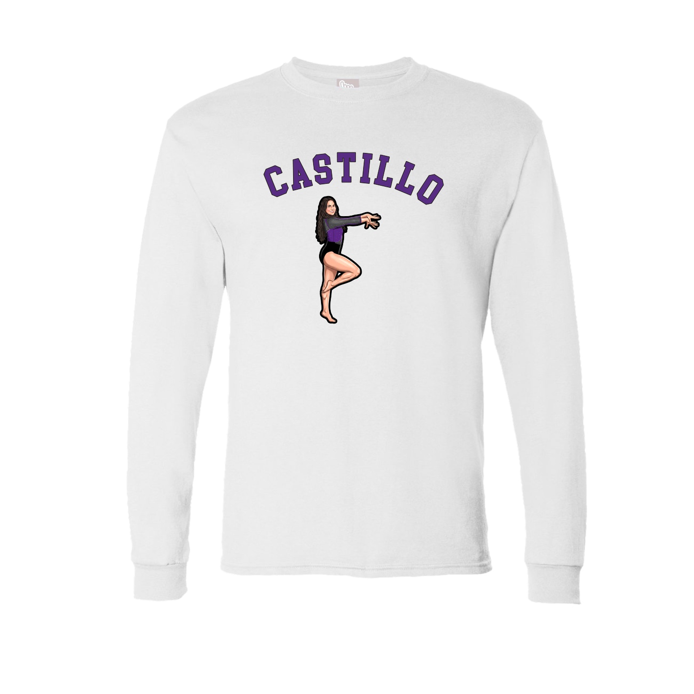 Long Sleeve Tee — Shirsey Arch in White