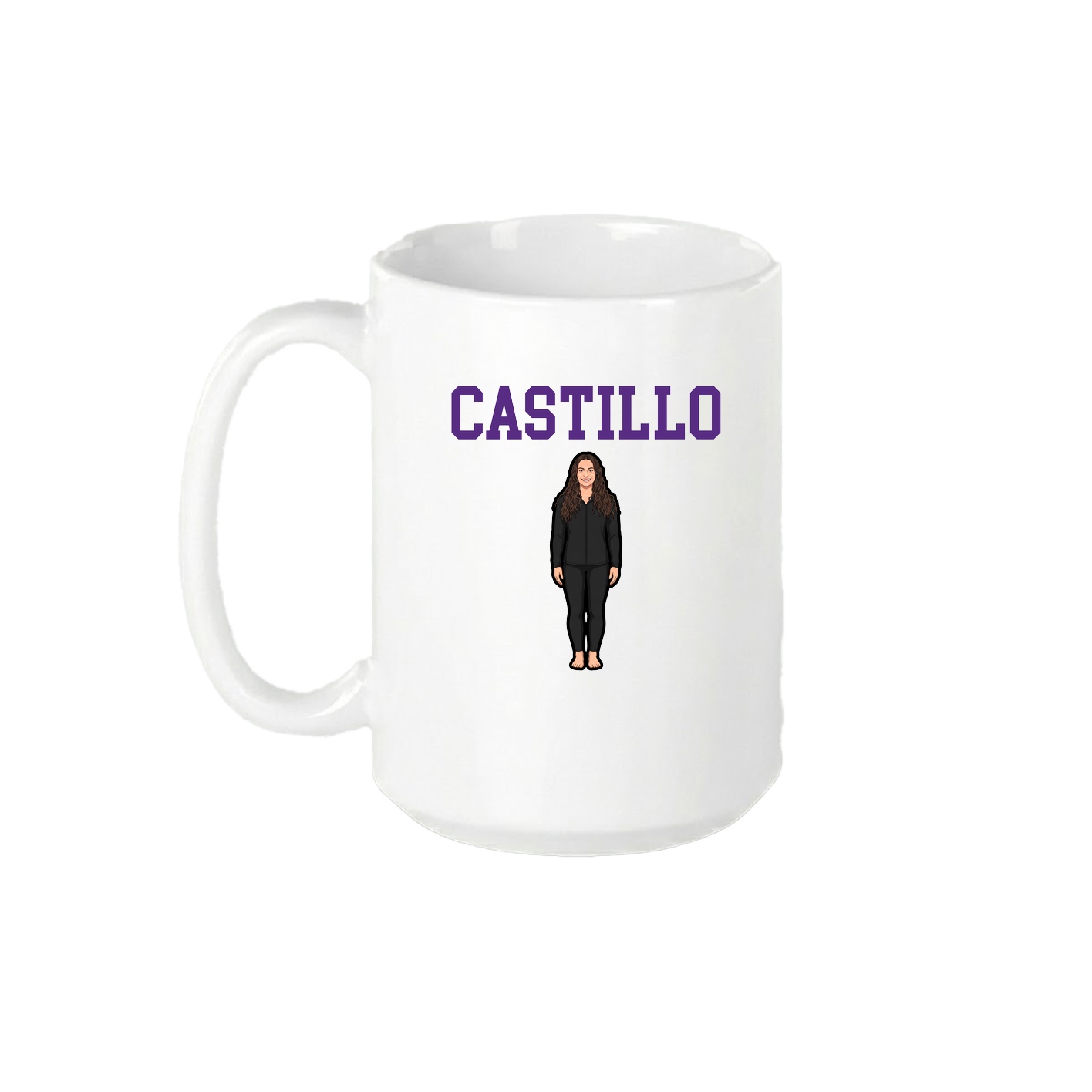 15oz Coffee Mug — Shirsey in White