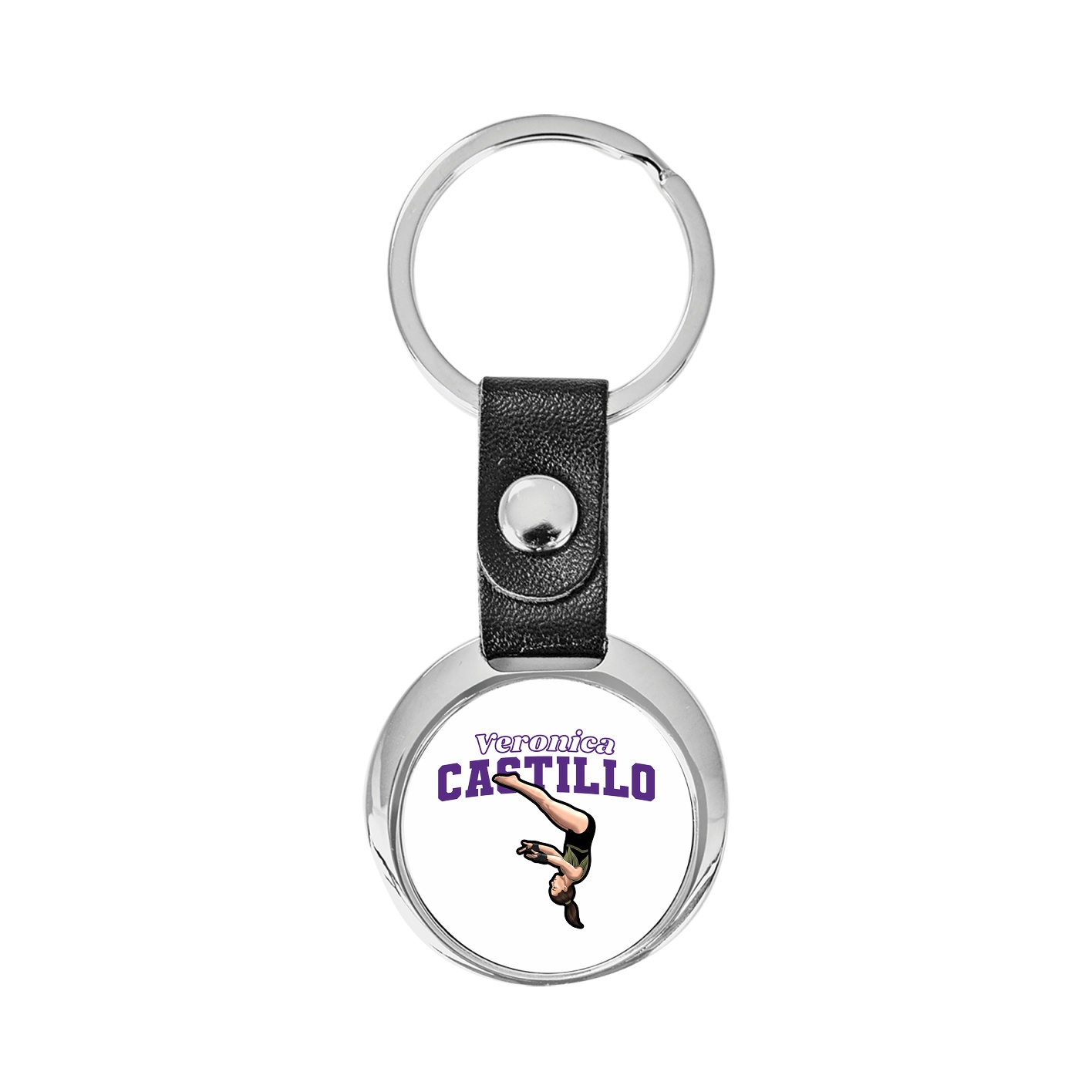 Key Chain — Name Arch in Classic