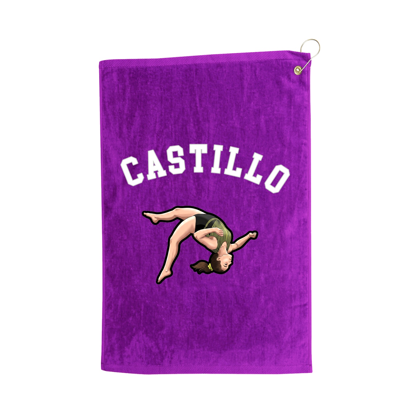 Golf Towel — Shirsey Arch in Purple