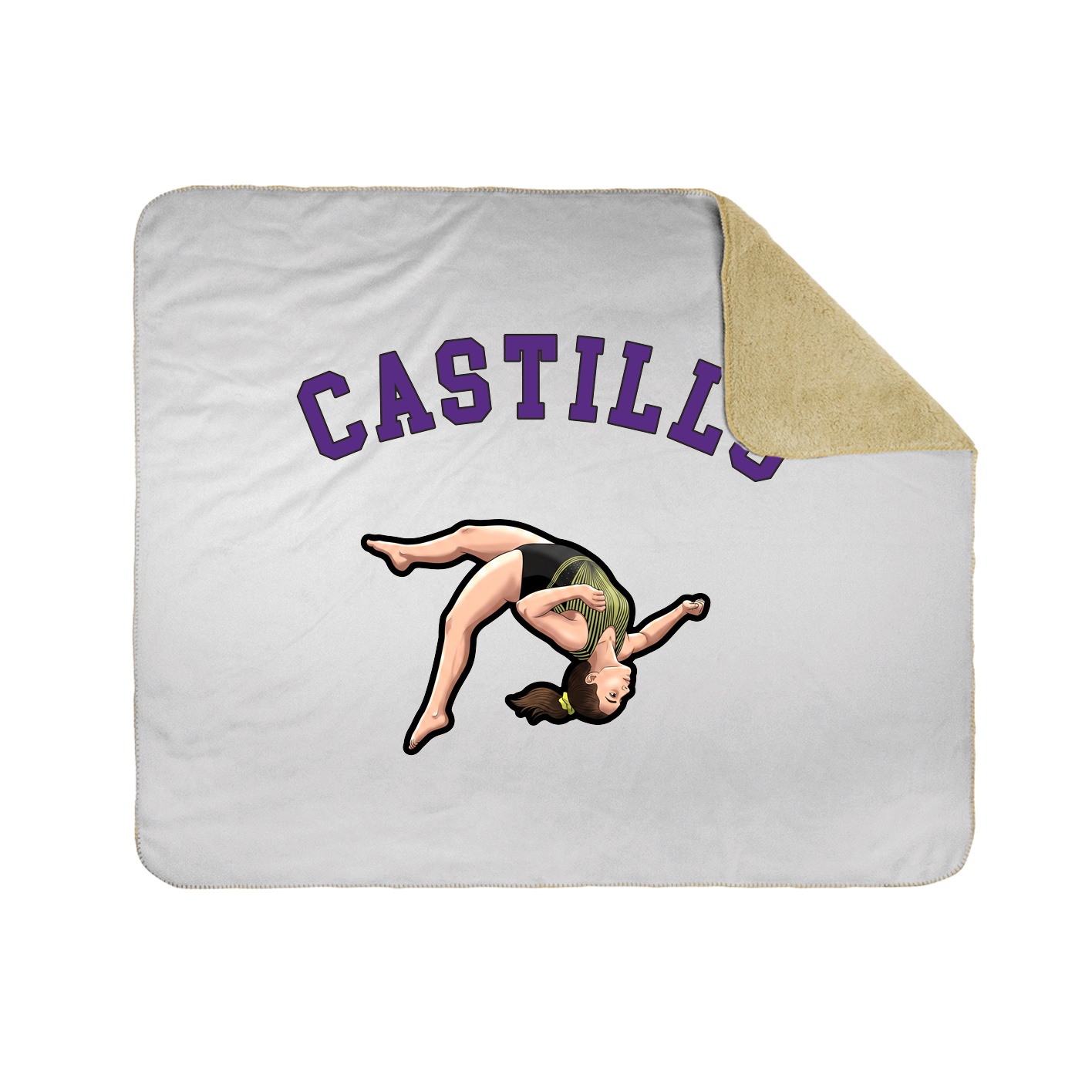 Throw Blanket — Shirsey Arch in White