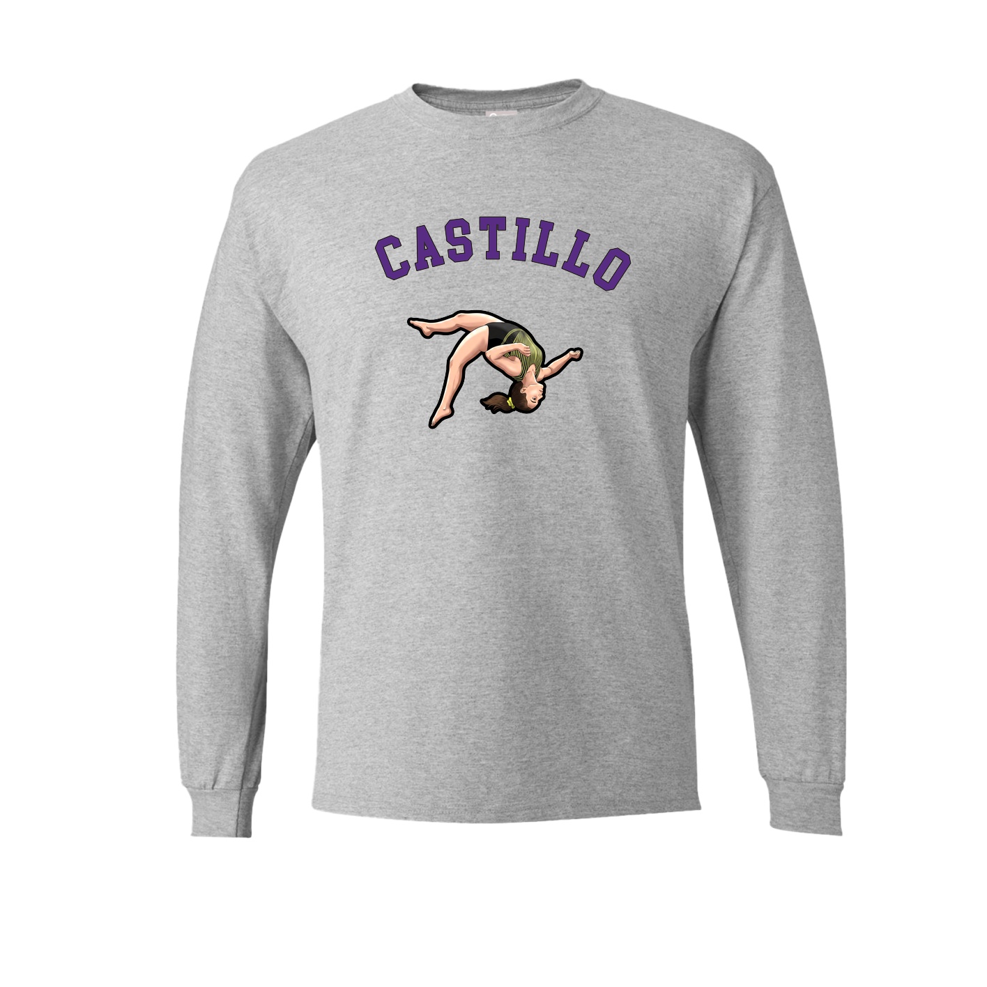 Long Sleeve Tee — Shirsey Arch in Grey