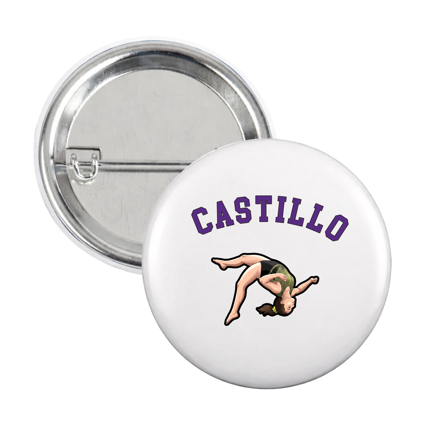 Game Day Button — Shirsey Arch in White