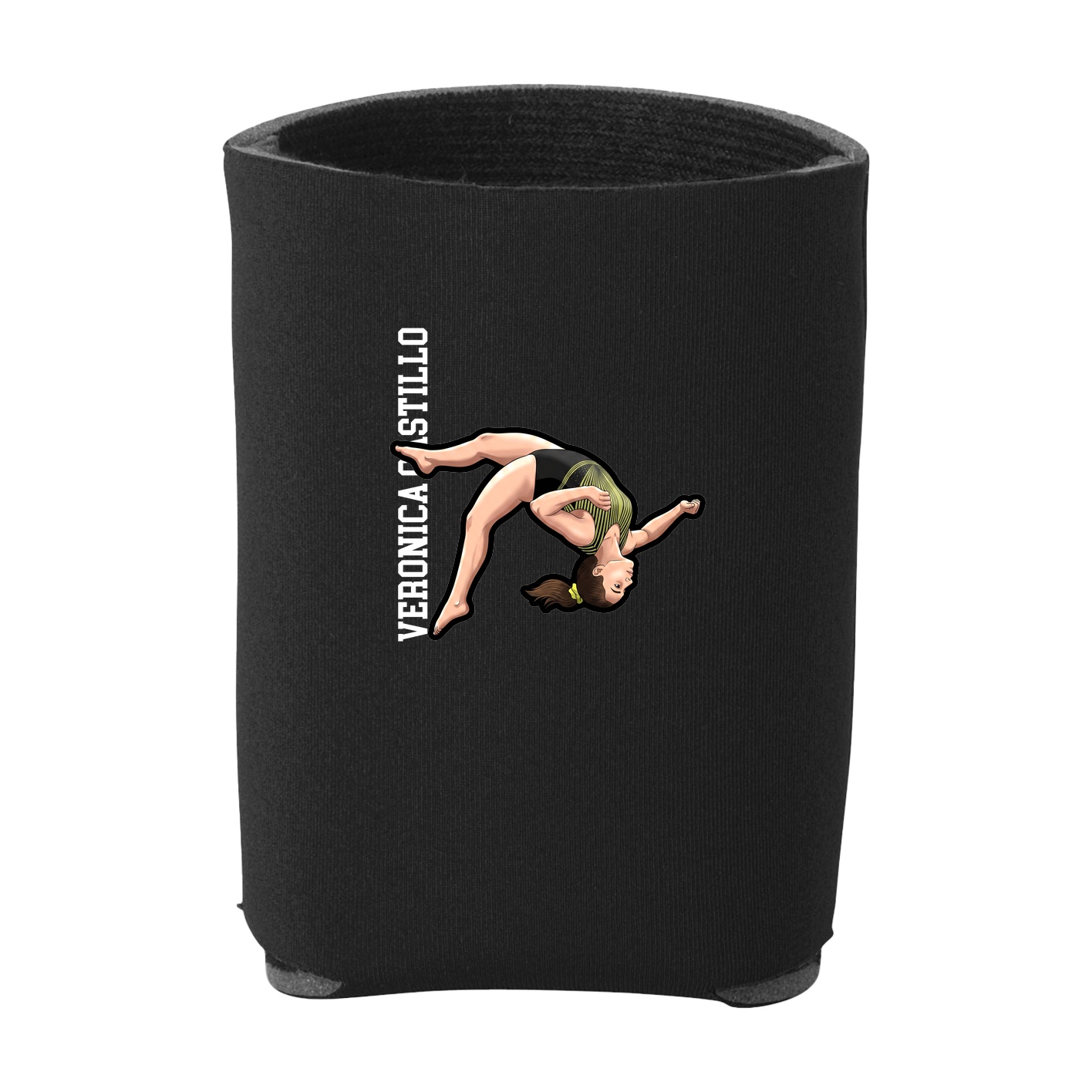 Can Holder — Name Vertical in Black