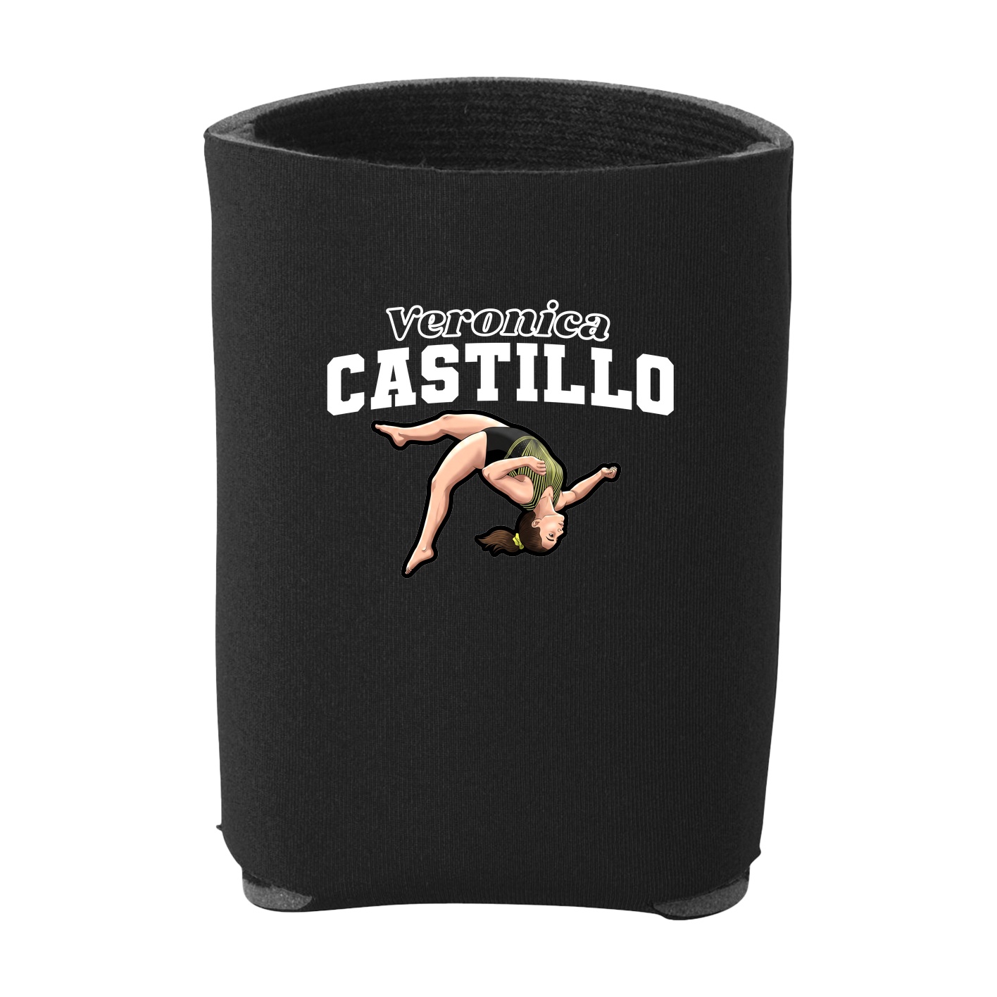 Can Holder — Name Arch in Black