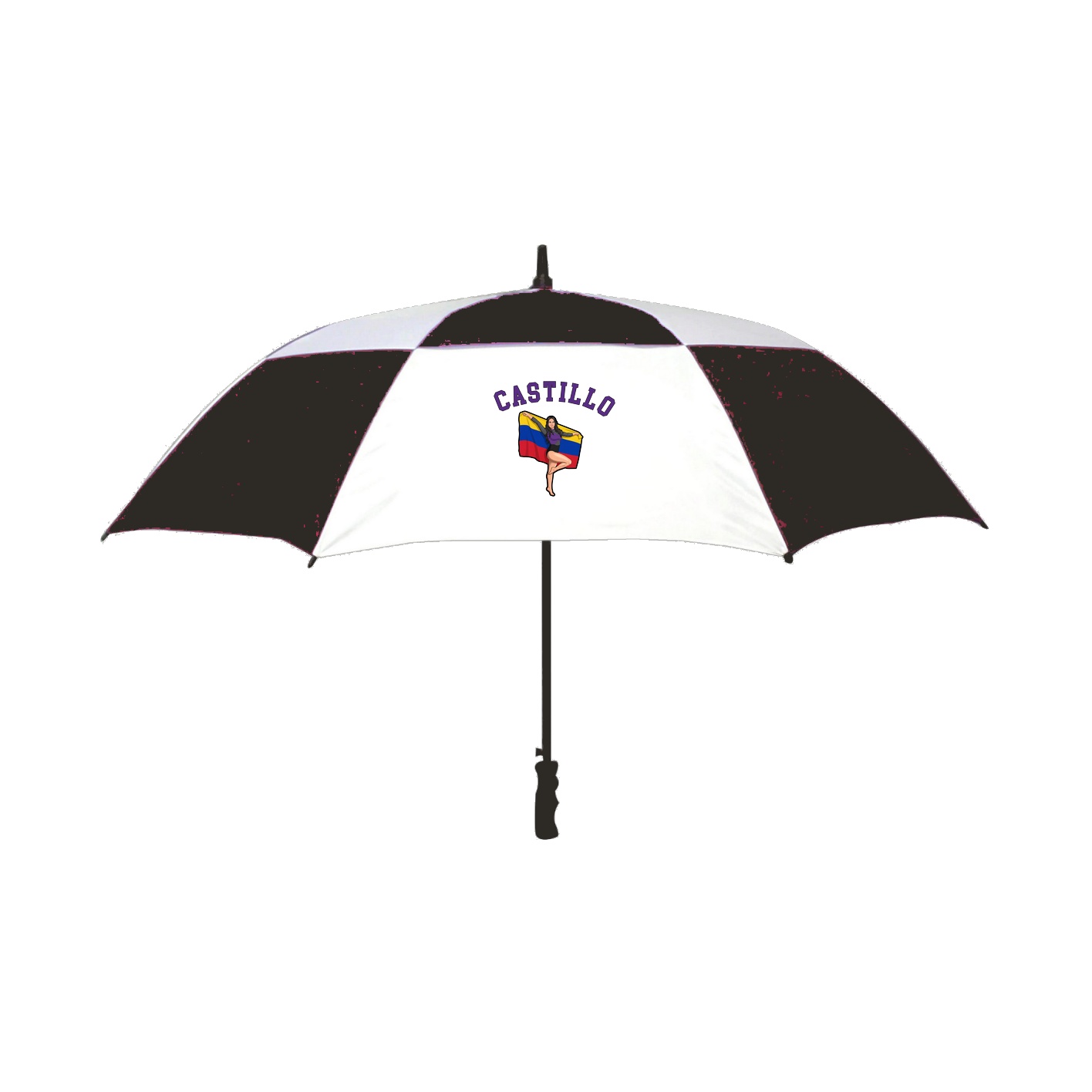 Golf Umbrella — Shirsey Arch in Black