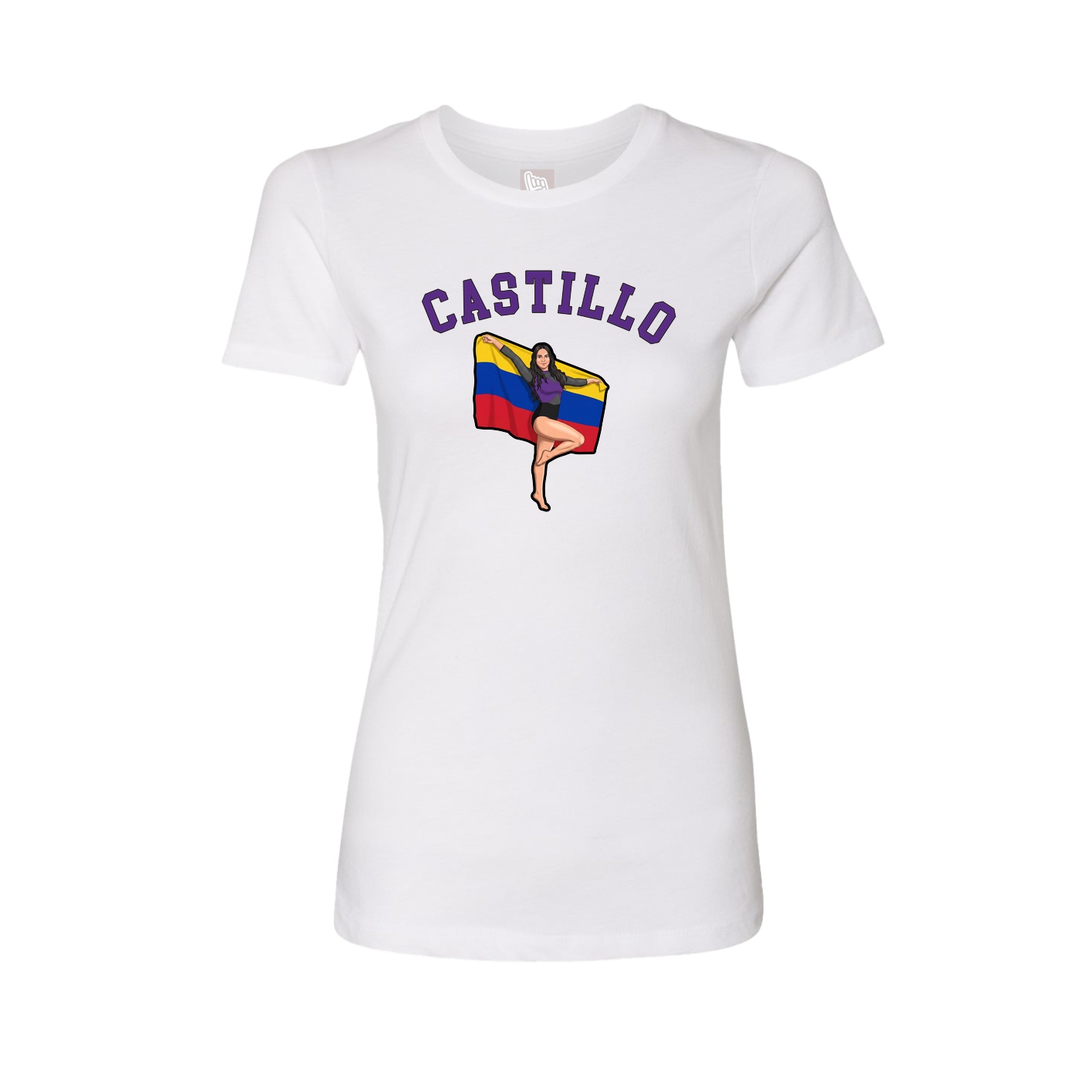 Womens Tee — Shirsey Arch in White