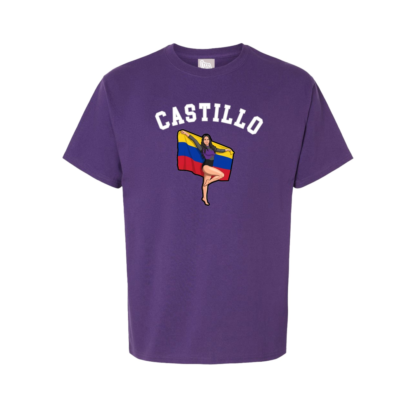 Youth Tee — Shirsey Arch in Purple
