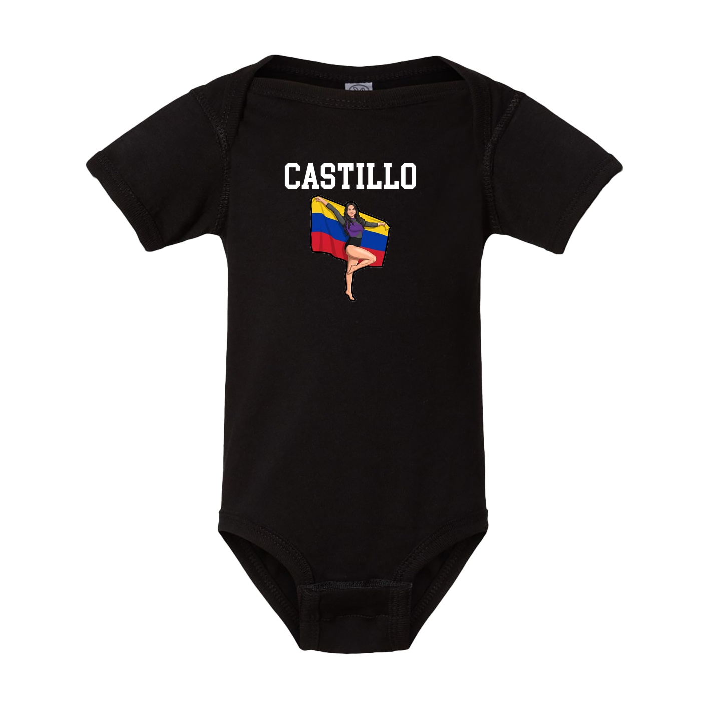 Baby Onesie — Shirsey in Black