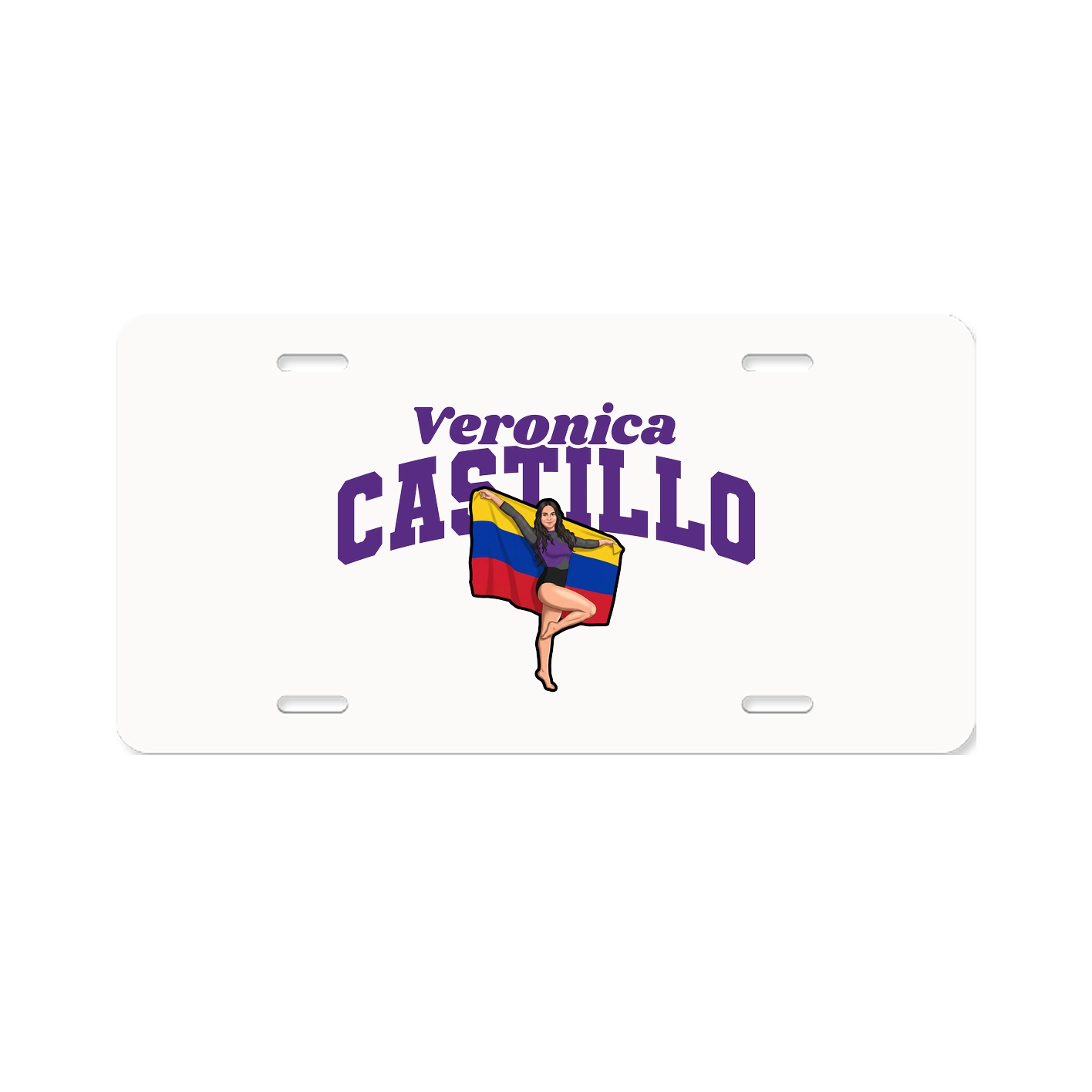 License Plate — Signature Arch in Classic